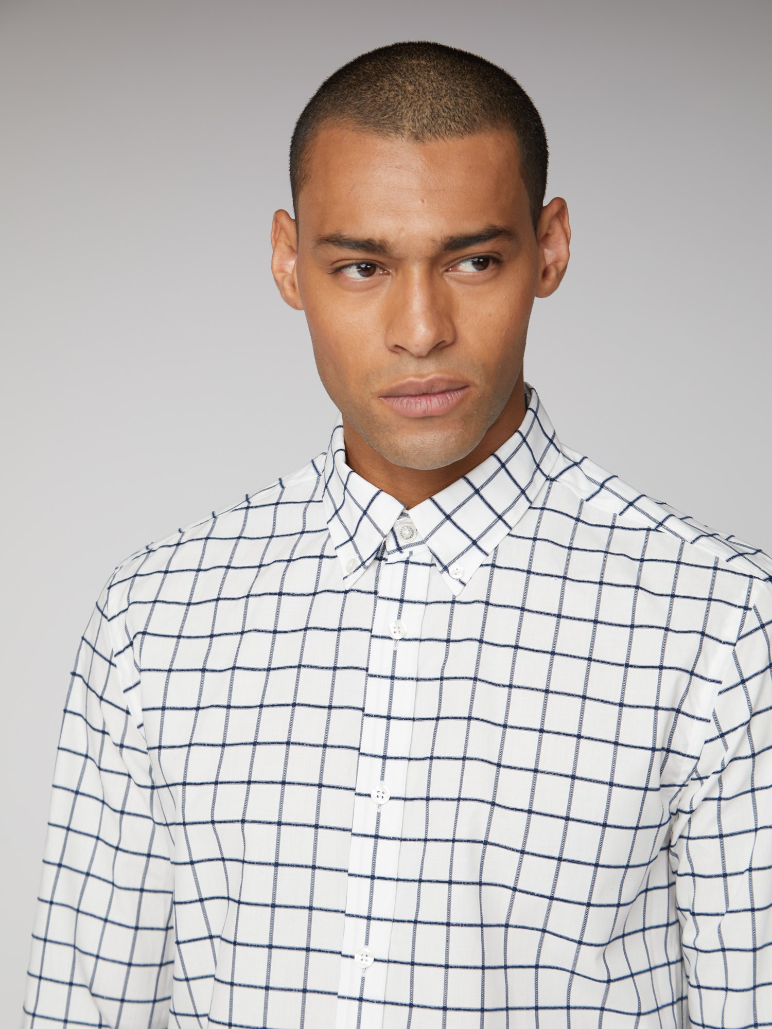 Boucle Windowpane Shirt