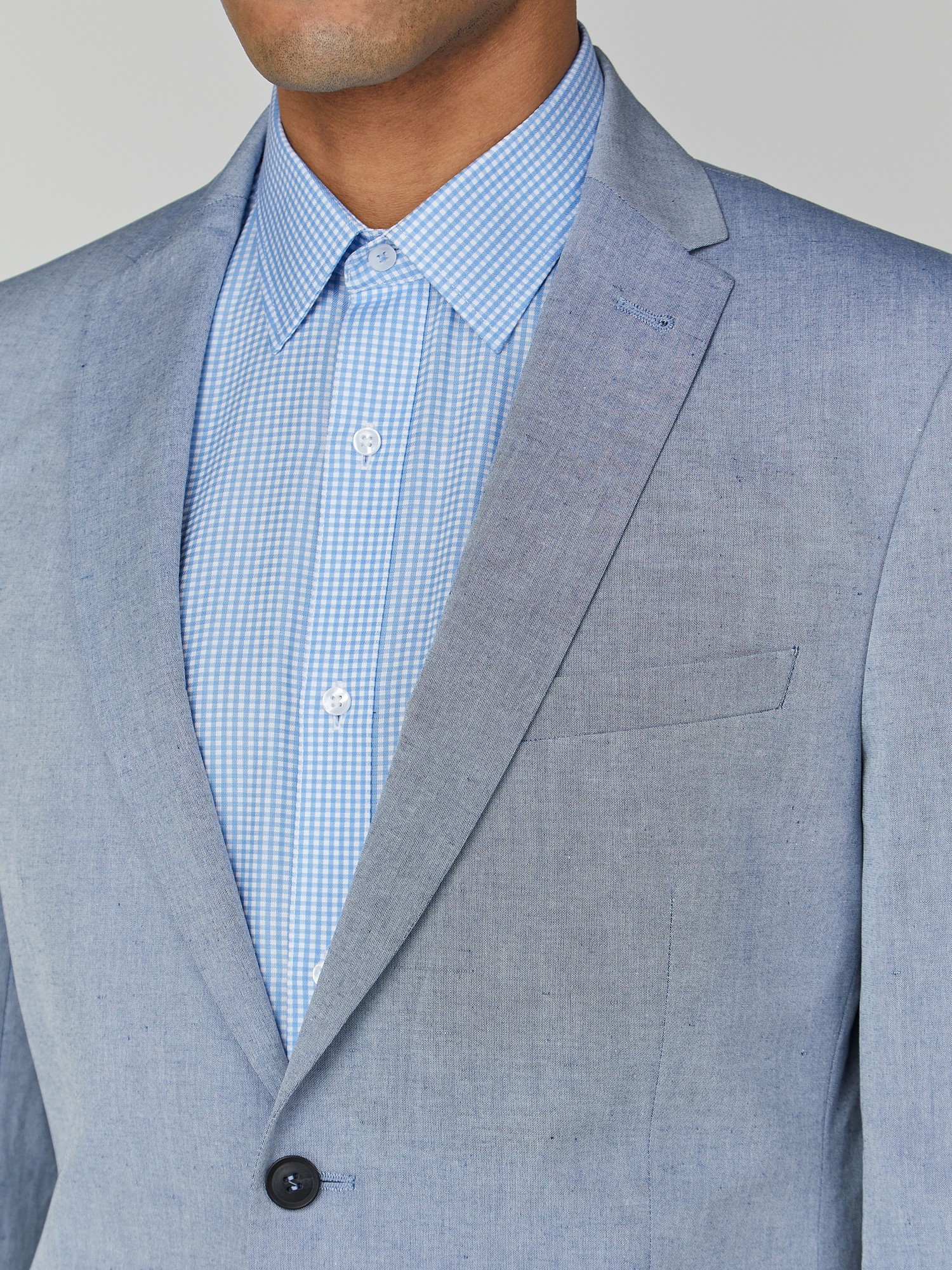 Blue Chambray Camden Suit