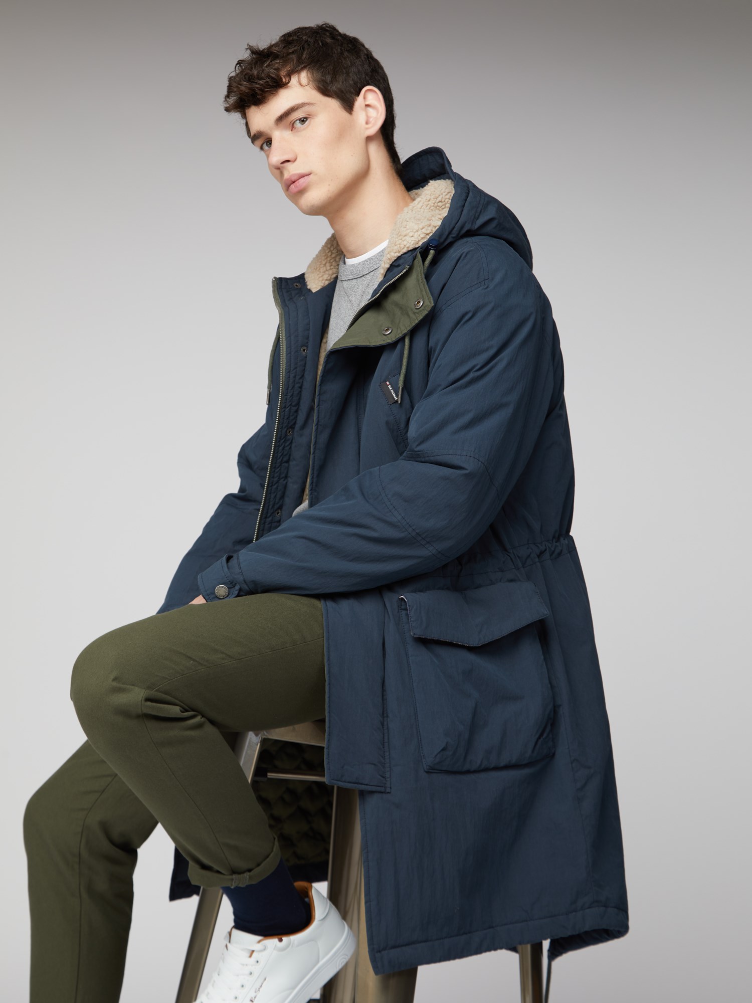 Ben sherman fishtail parka best sale