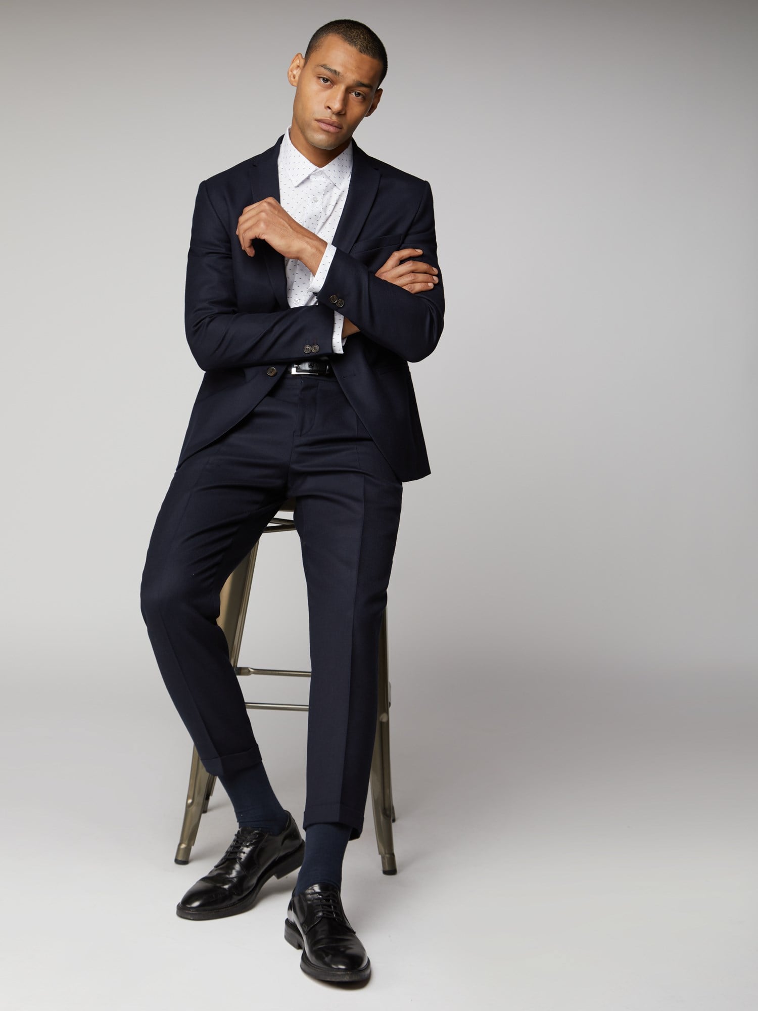 British Navy Structure Suit - Ben Sherman UK