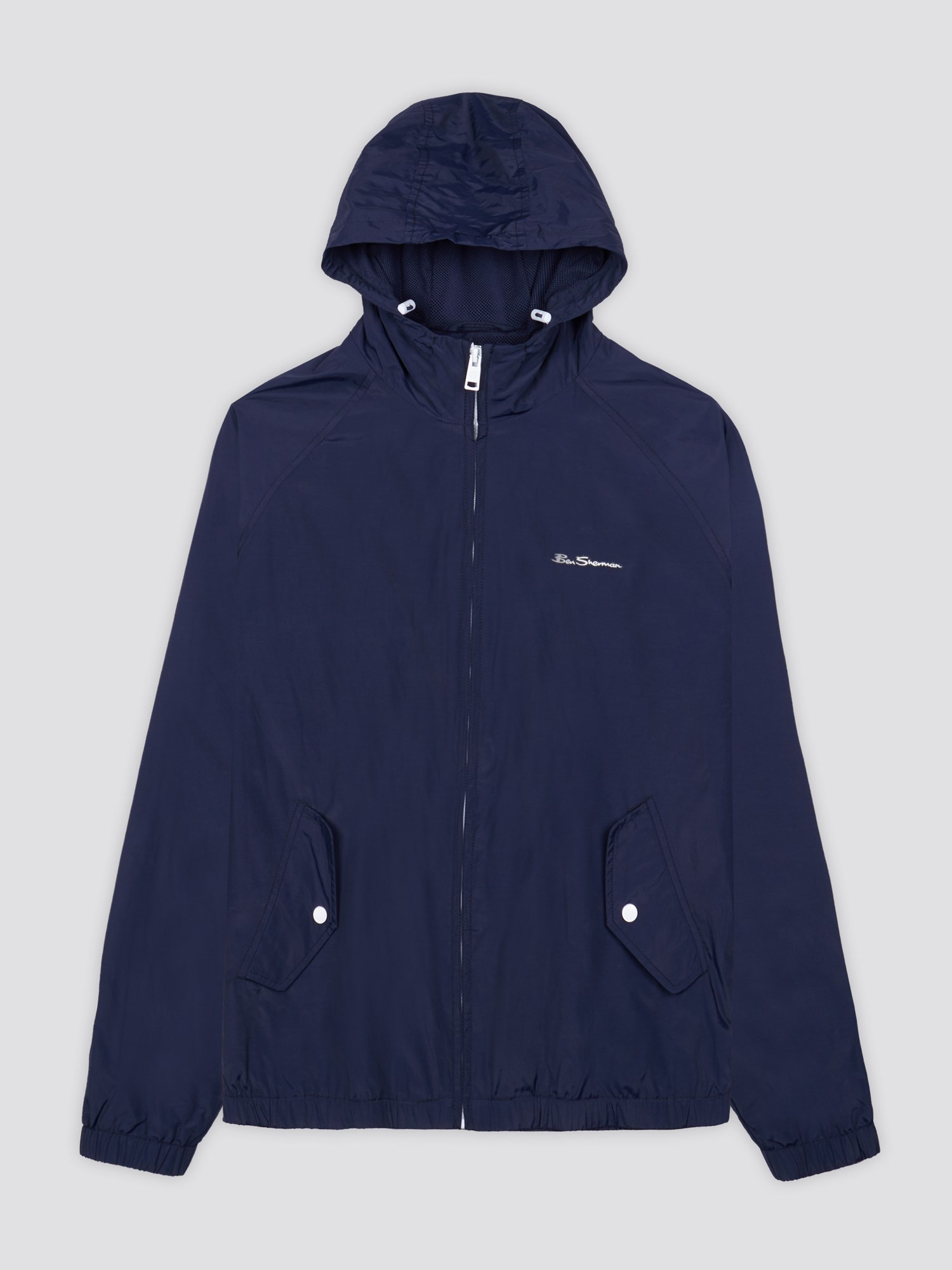 Navy Hooded Jacket