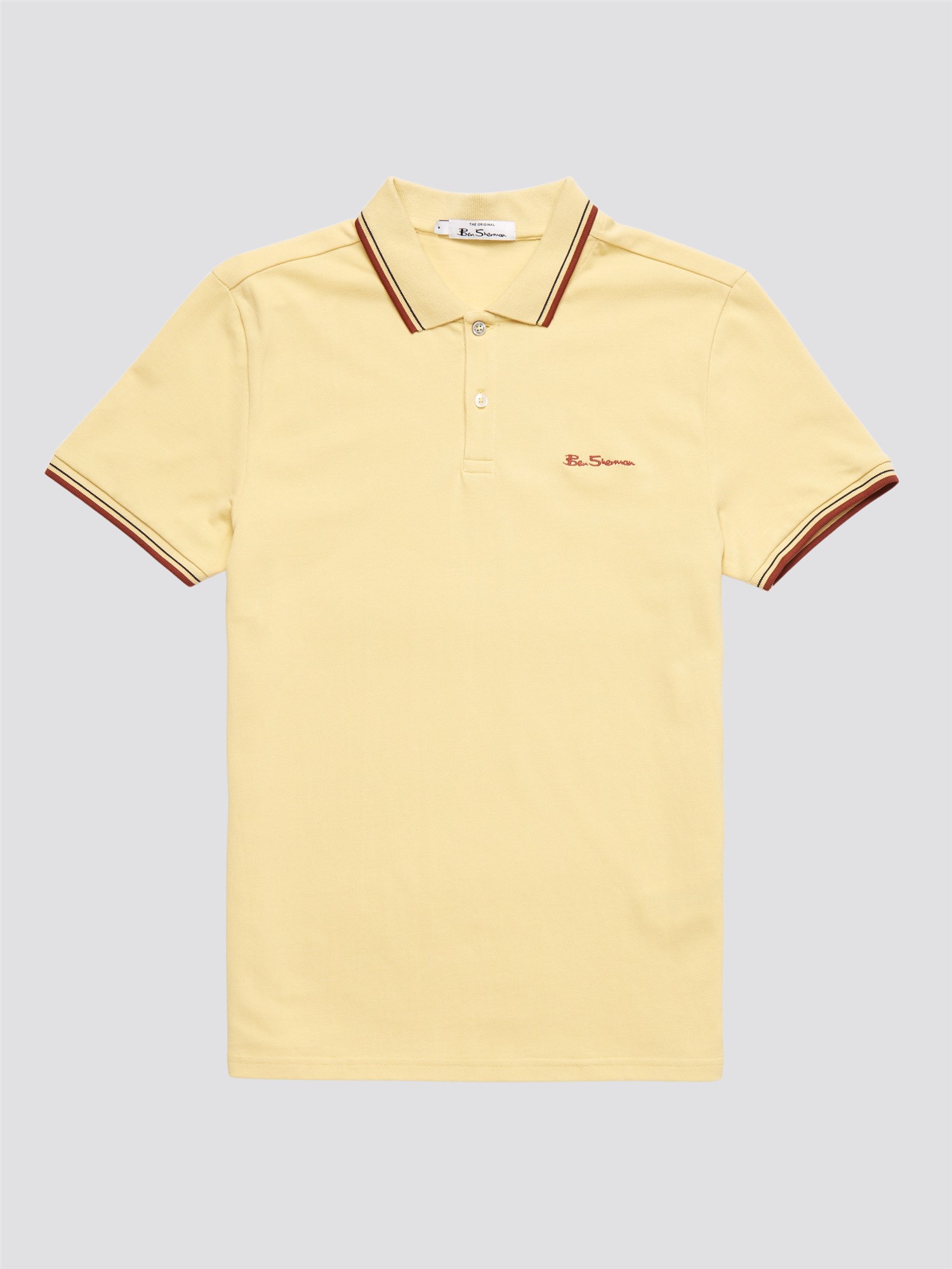 Signature Polo Shirt - Lemon - Ben Sherman UK