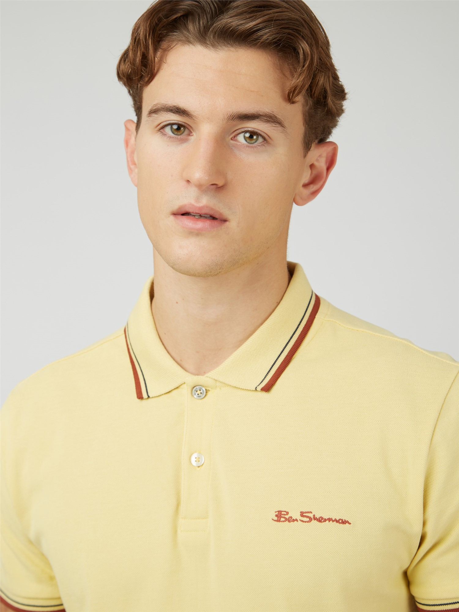 Signature Polo Shirt - Lemon - Ben Sherman UK