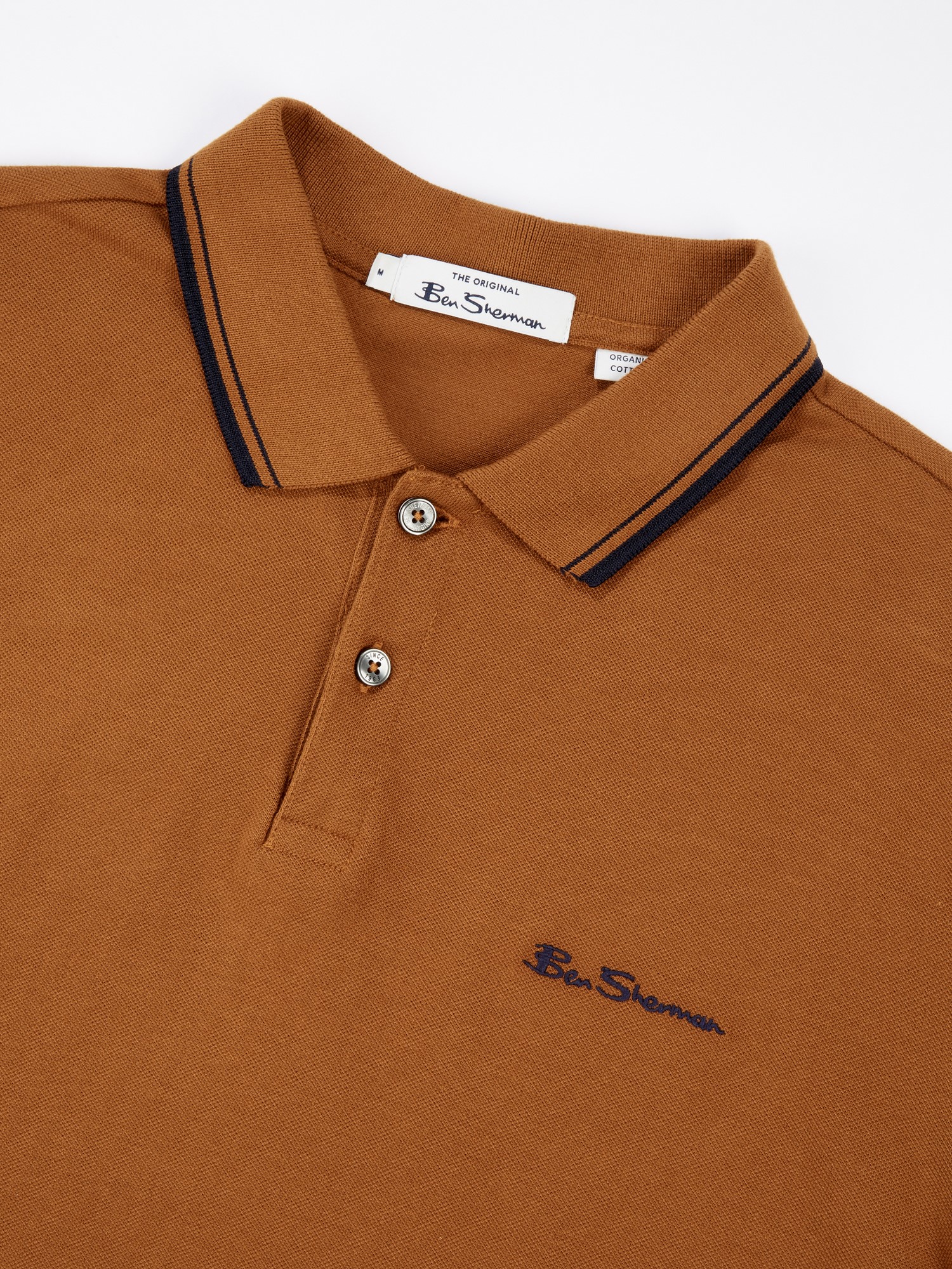 Signature Polo Shirt - Burnt Orange - Ben Sherman UK
