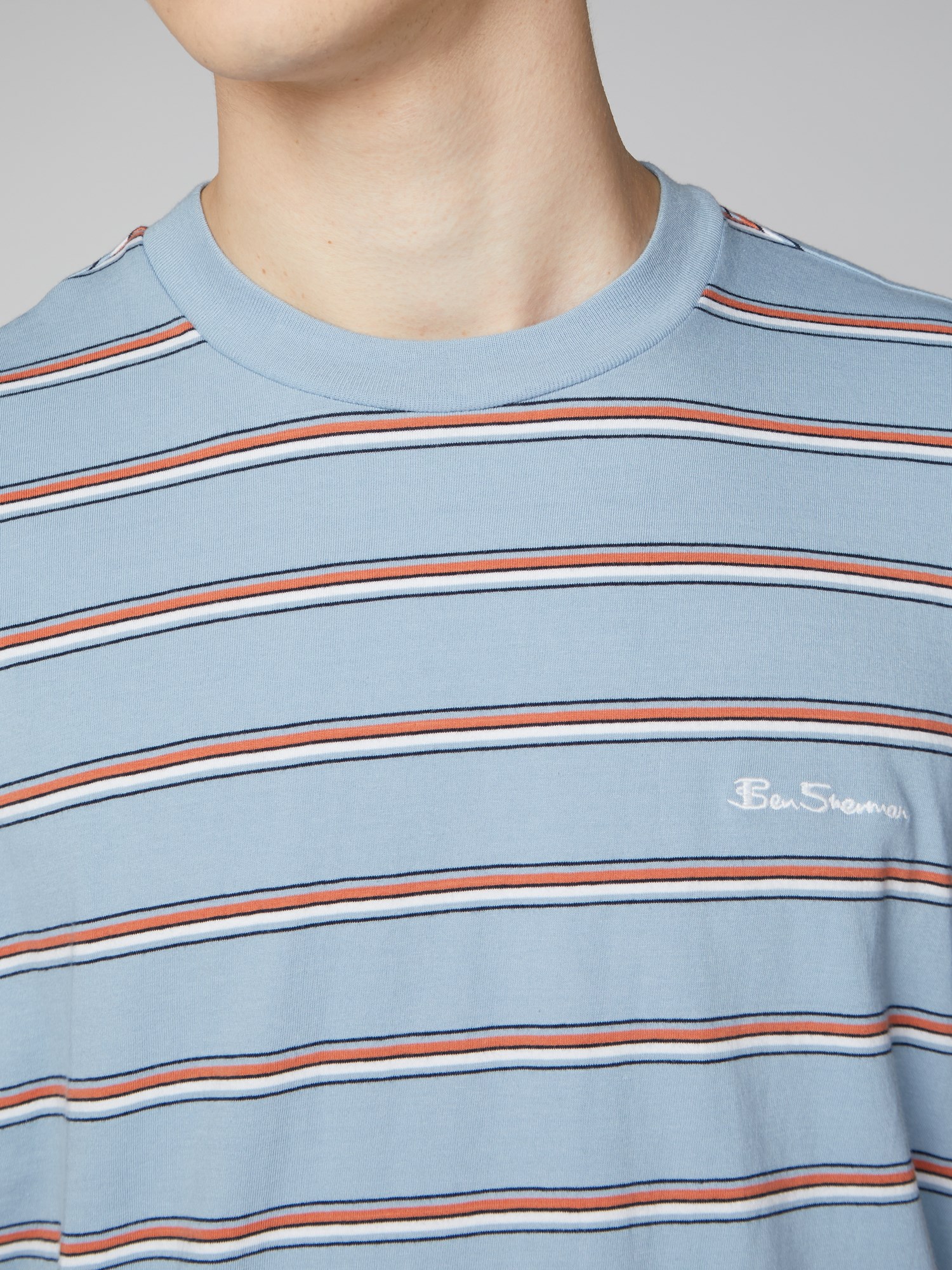 Blue Vintage YD Stripe T-Shirt | Ben Sherman | Est 1963