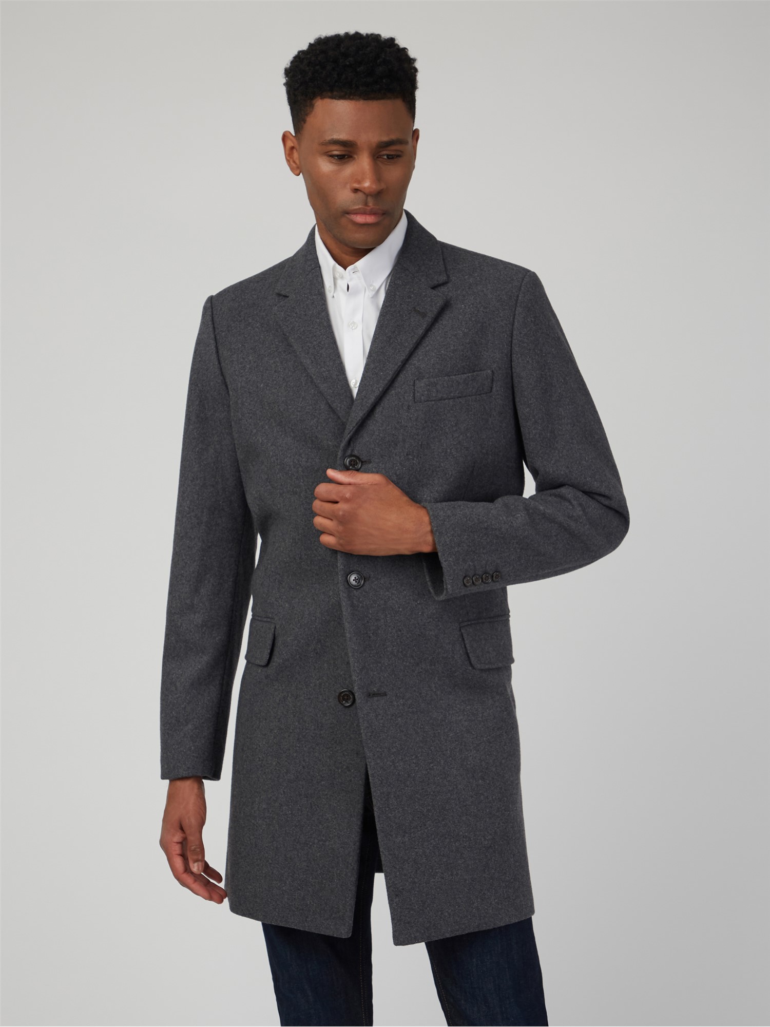 Wool Blend Coat