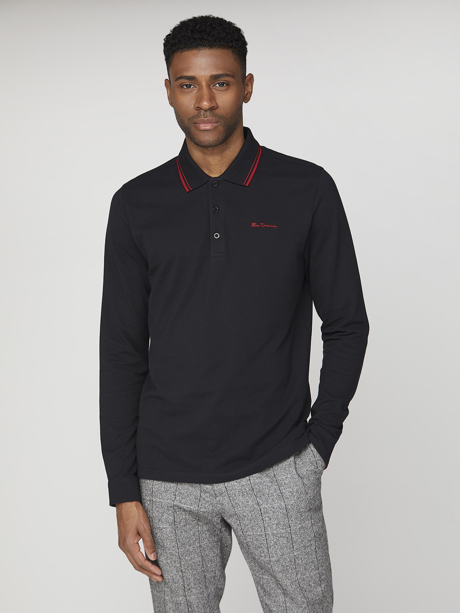 Long Sleeve Polo Shirt