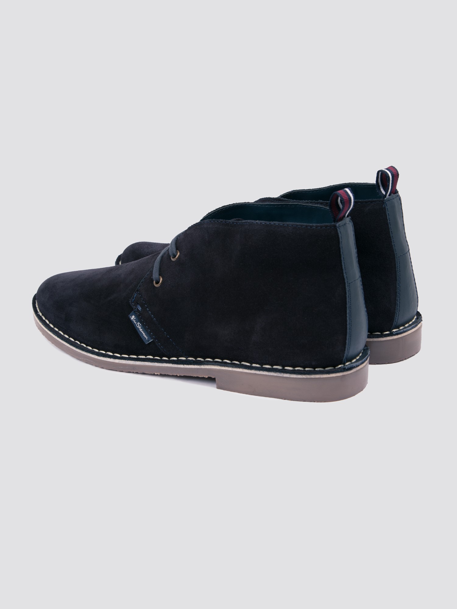 Men s Navy Desert Boot Ben Sherman