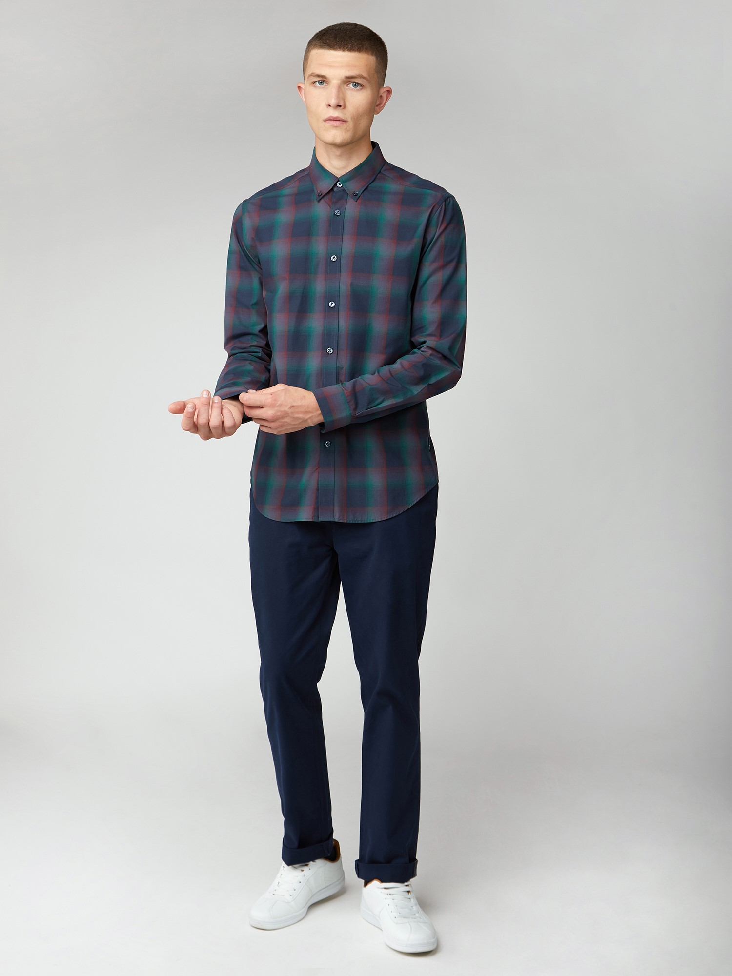 clesste OMBRE CHECK CLASSIC CITY SHIRT OrSlow Ombre Check Shirt