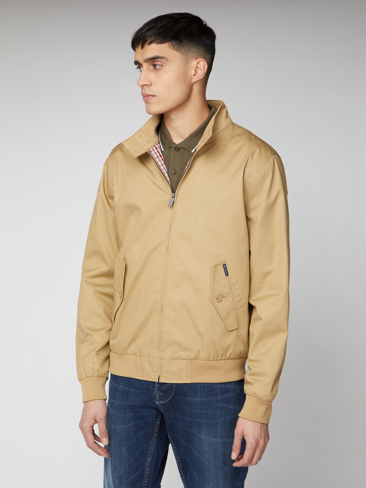 Harrington Jacket - Sand