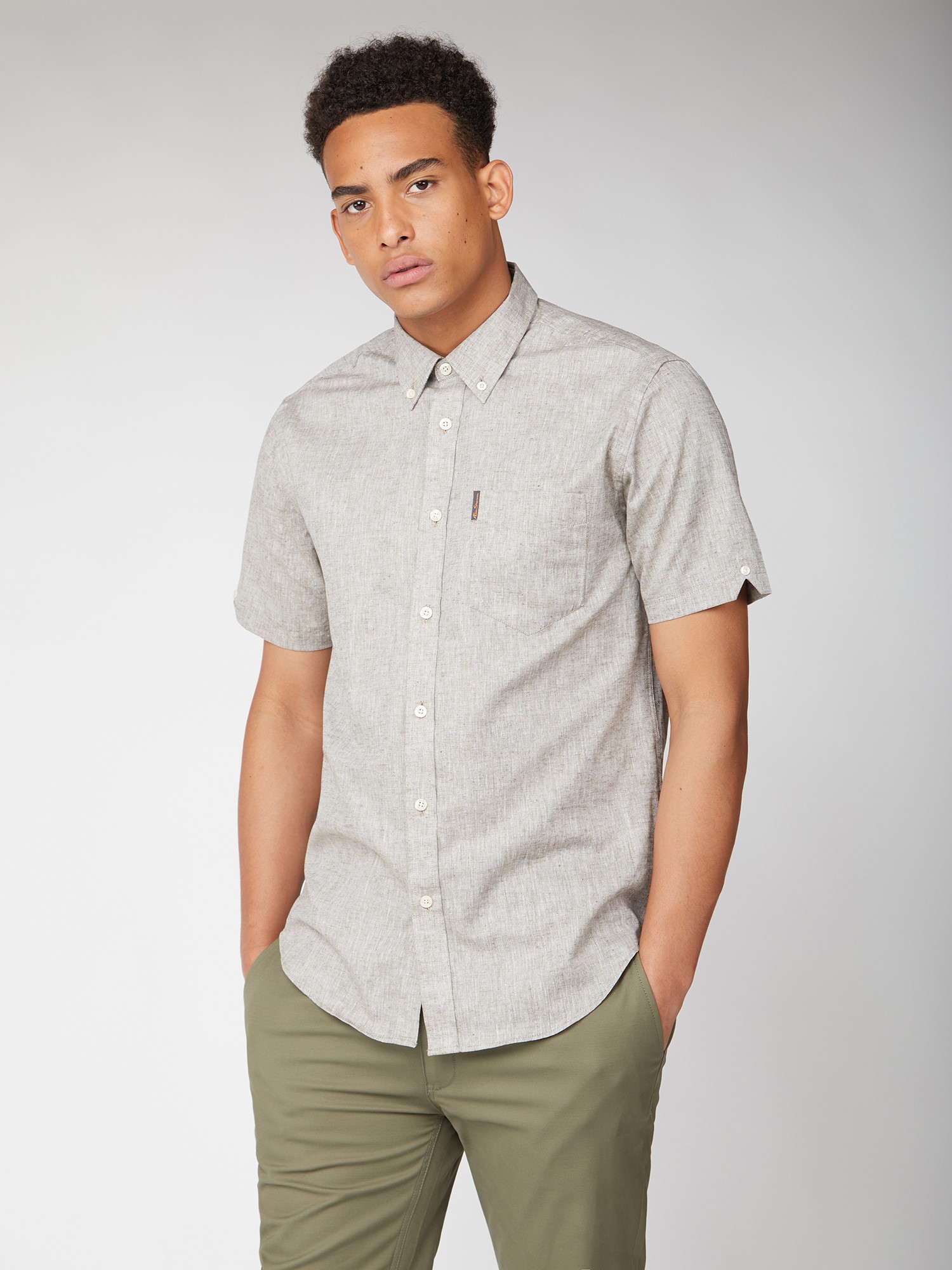 Short Sleeve Linen Shirt