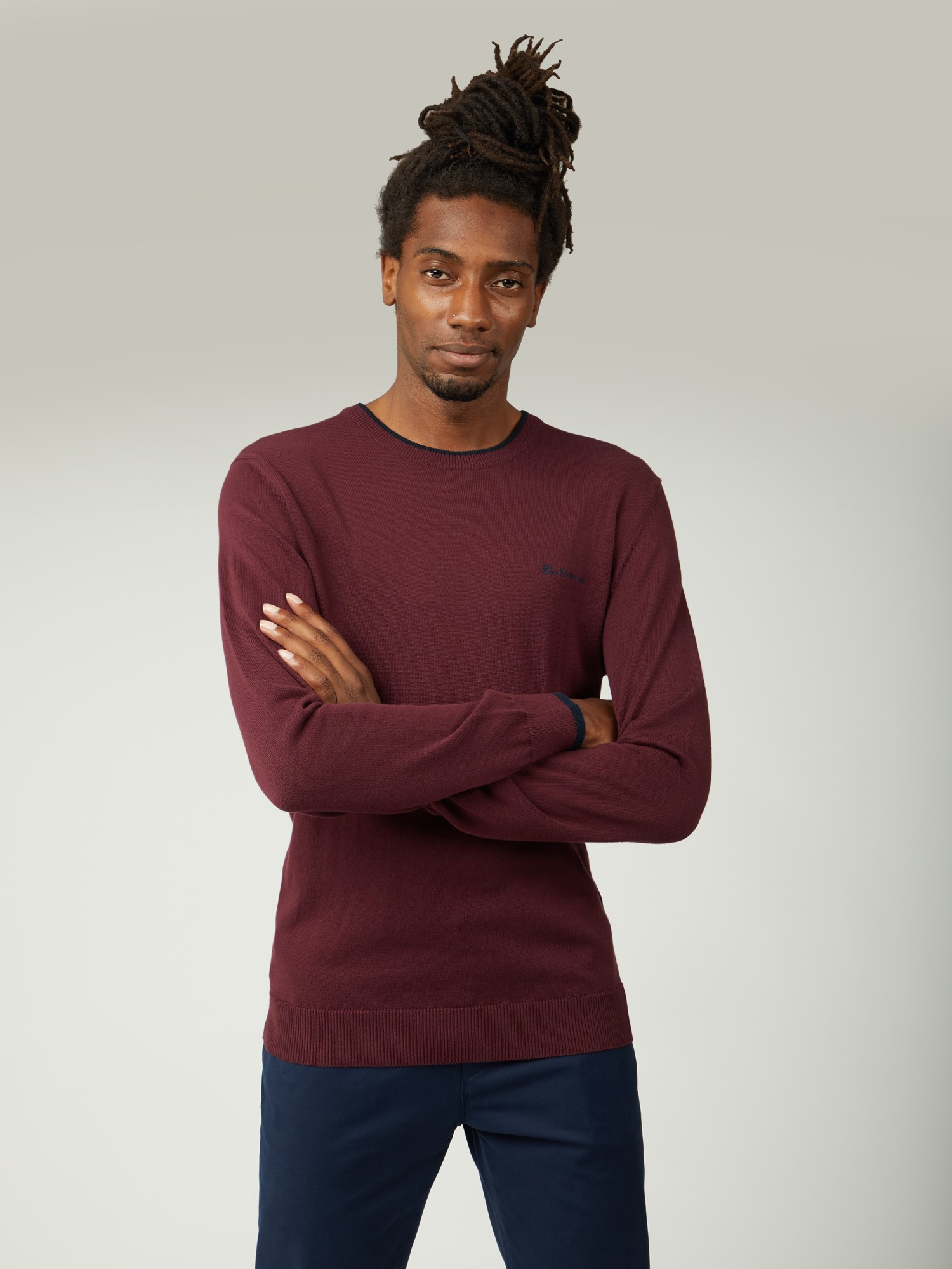 Core Cotton Crew Neck Jumper