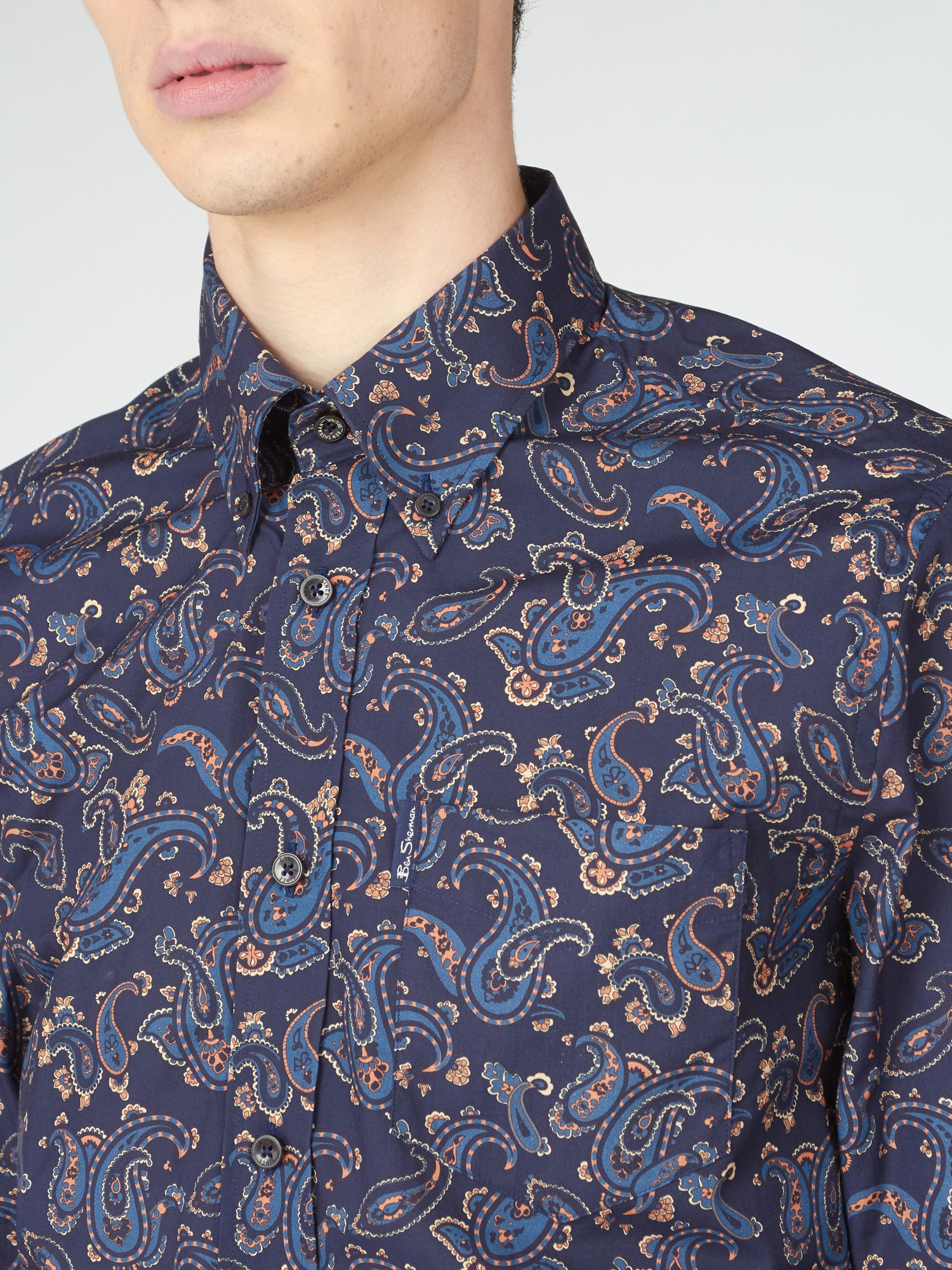 Large Paisley Print Shirt - Ben Sherman UK