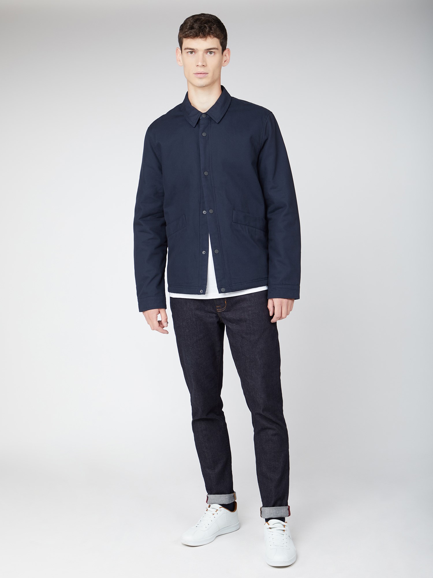 Navy Worker Jacket