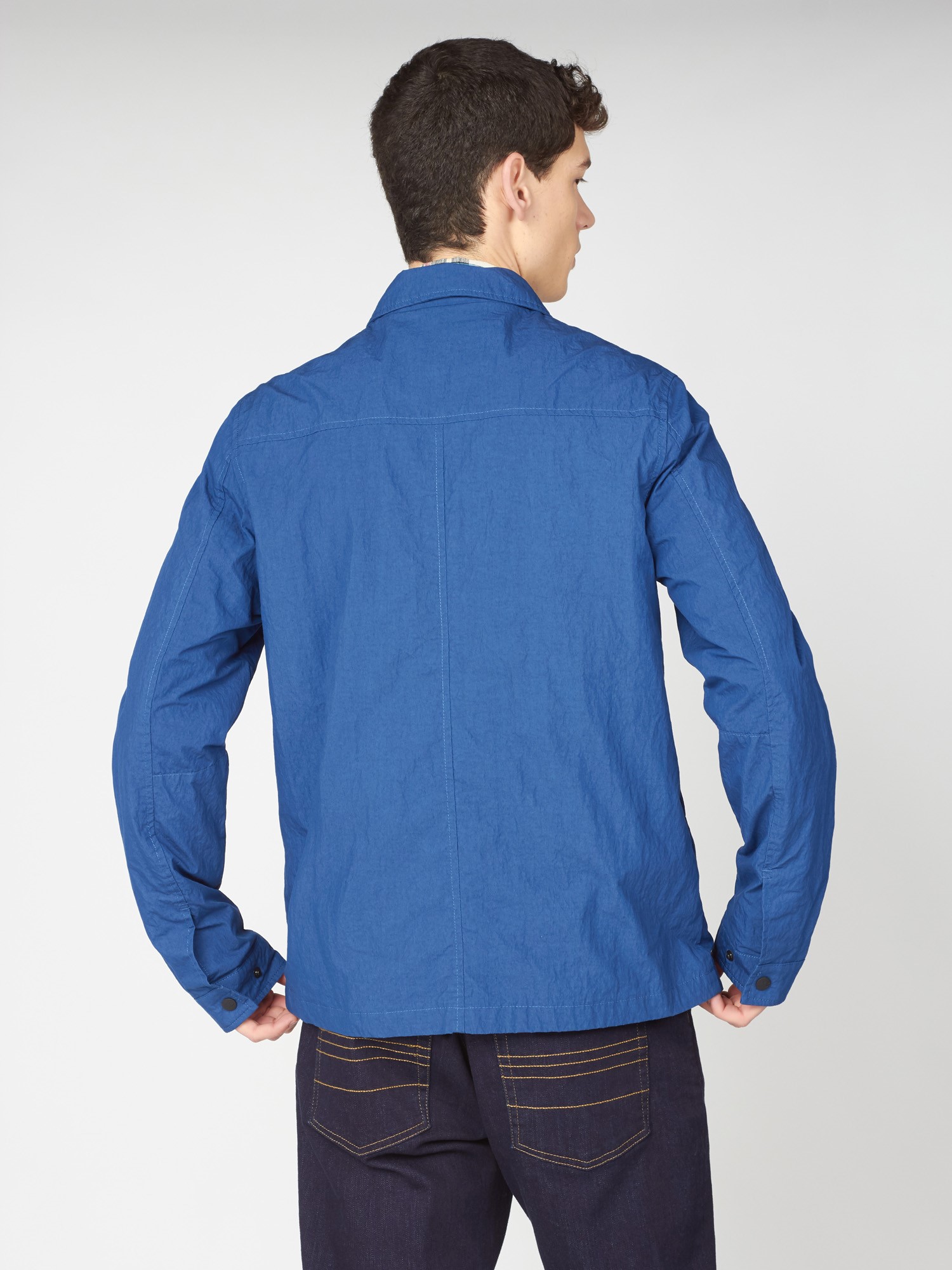 Men s Blue Utility Jacket Ben Sherman