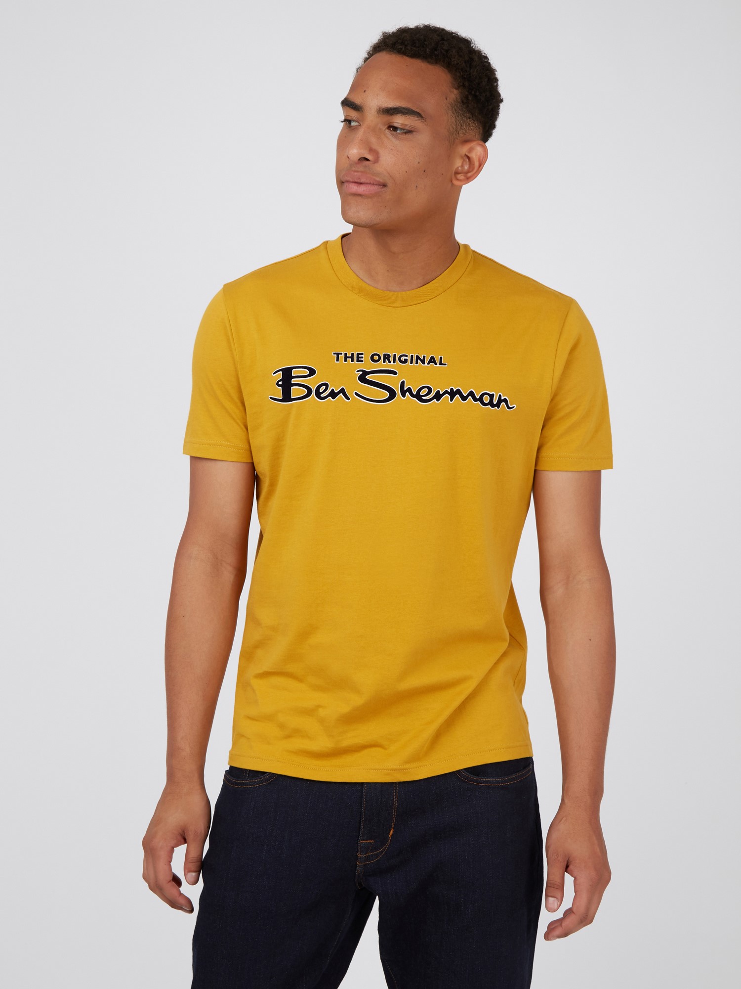 Signature Logo T-Shirt - Mustard