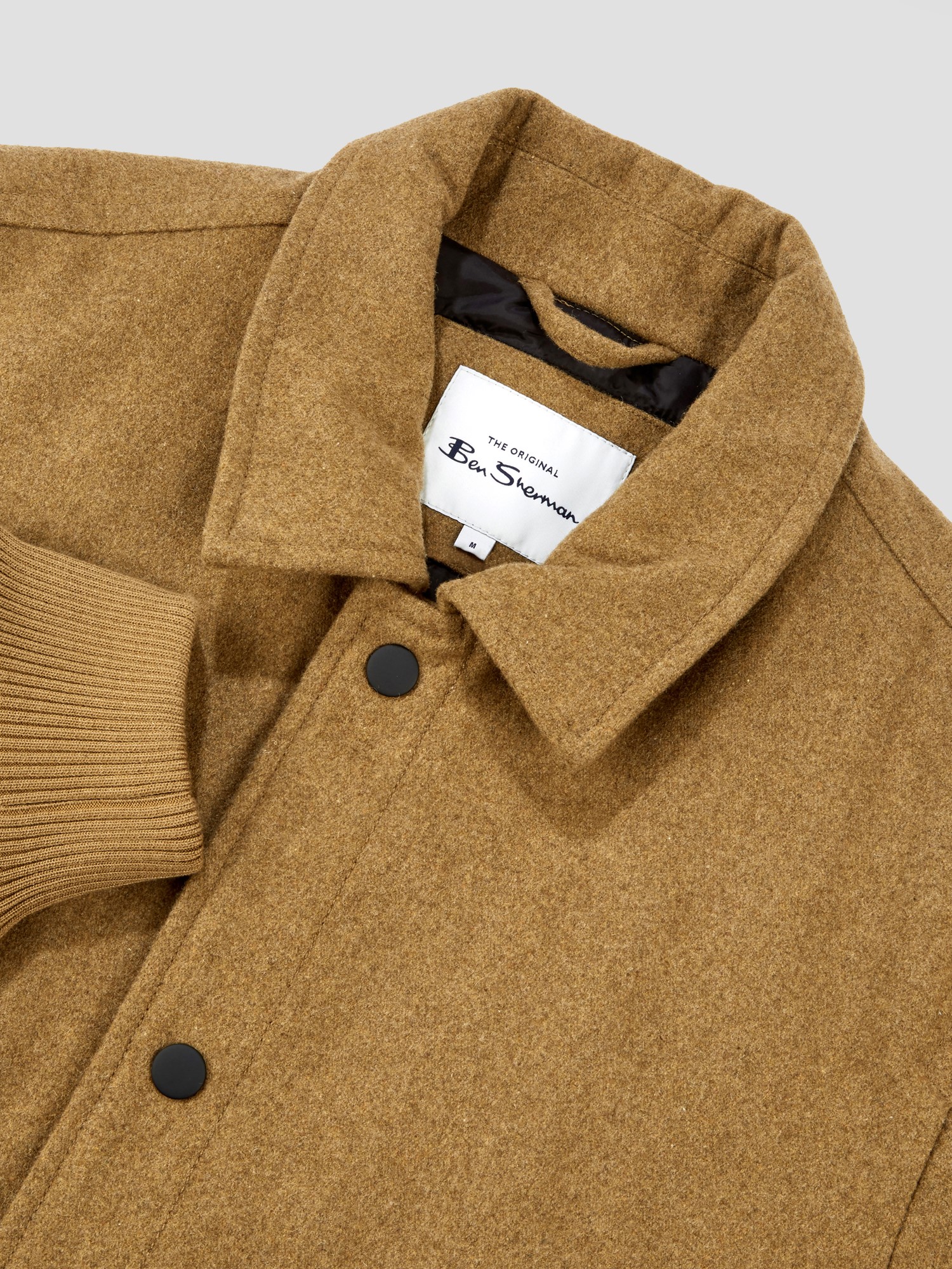 Camel Wool Coach Jacket