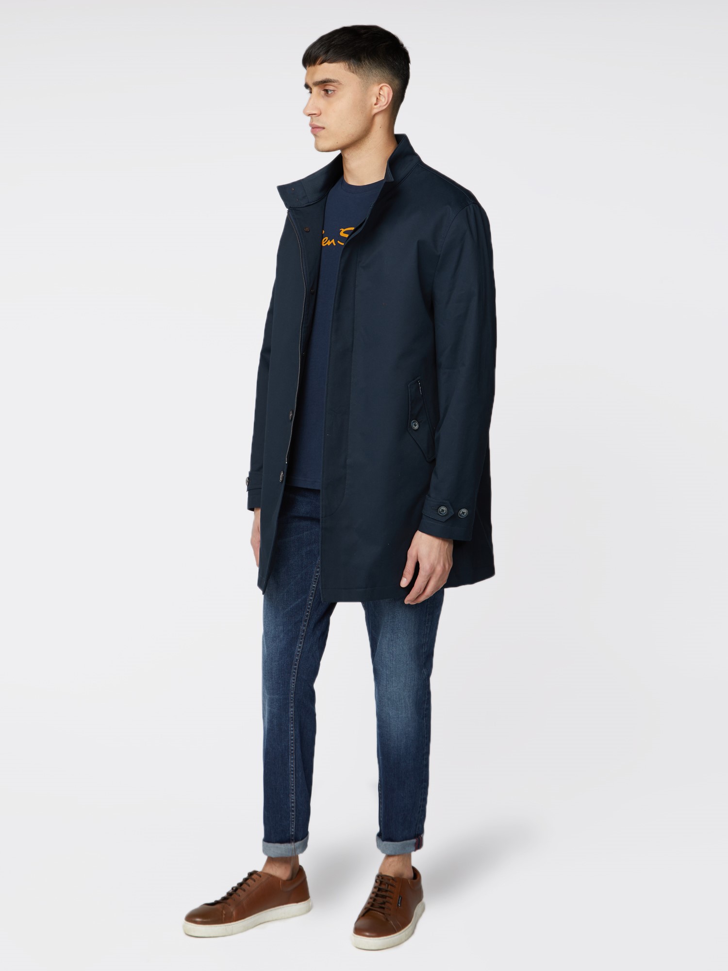 Cotton Mac - Dark Navy