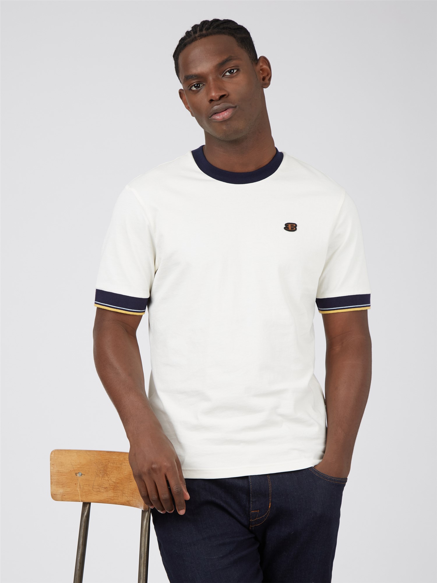 Ringer T-Shirt - Ivory