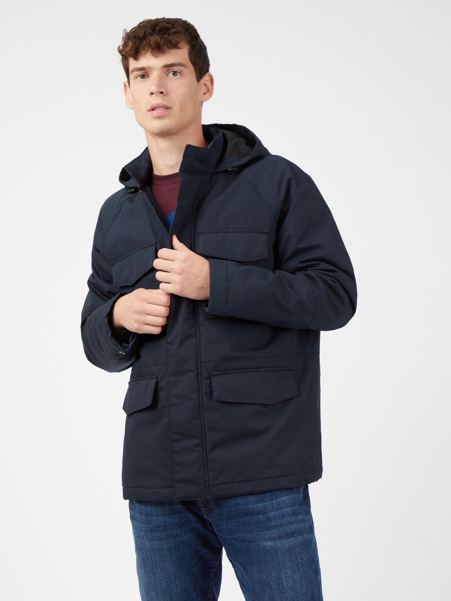 Midnight Blue Four Pocket Jacket