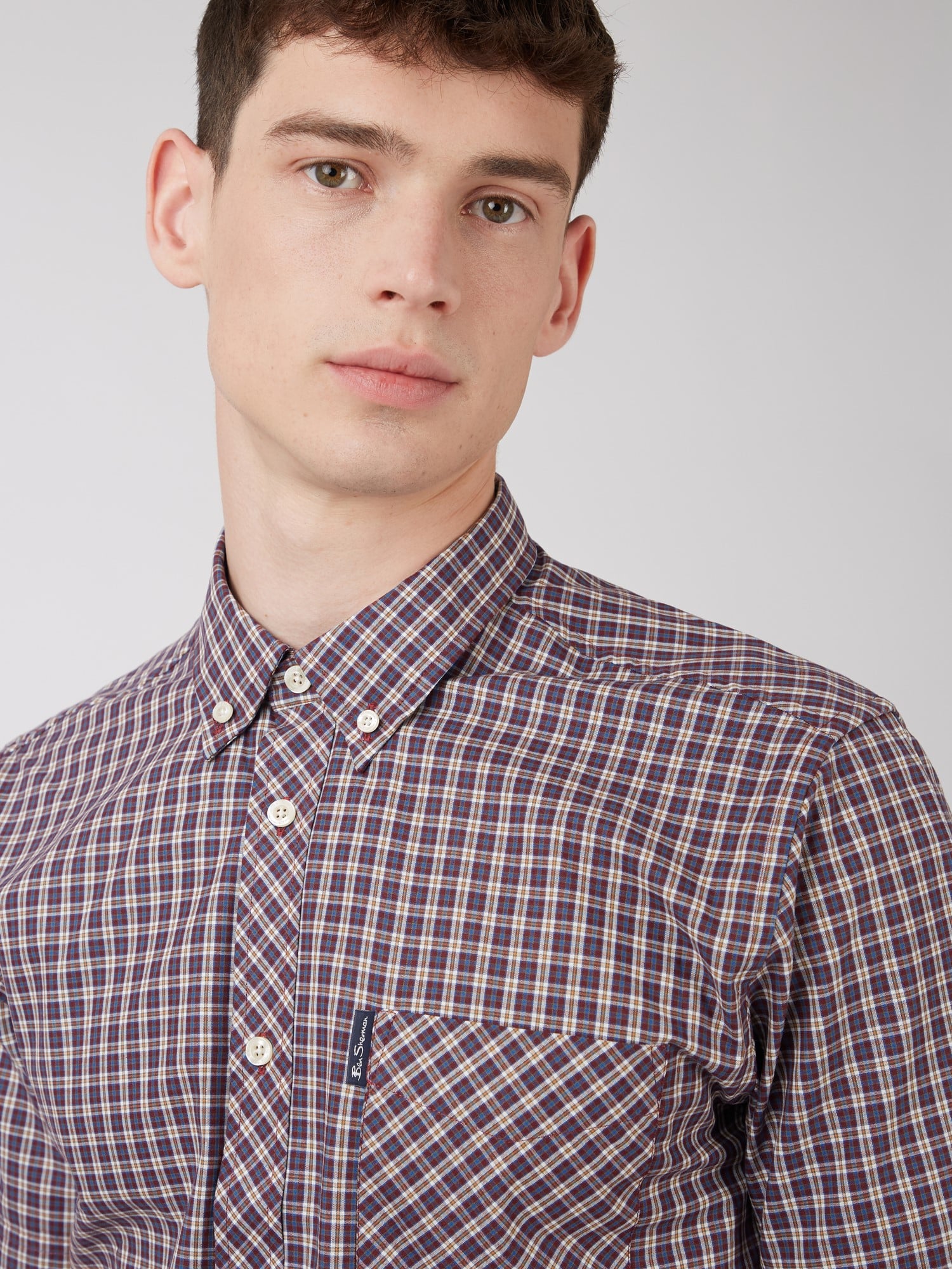 Short Sleeve Vintage Check Shirt - Ben Sherman UK