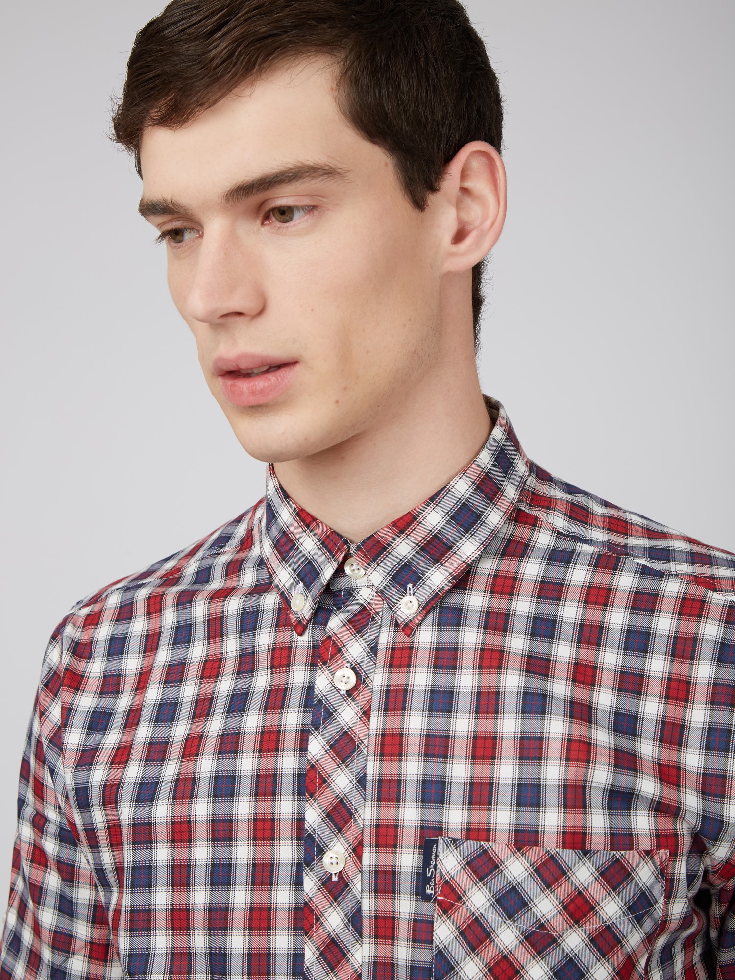 Short Sleeve Mod Check Shirt