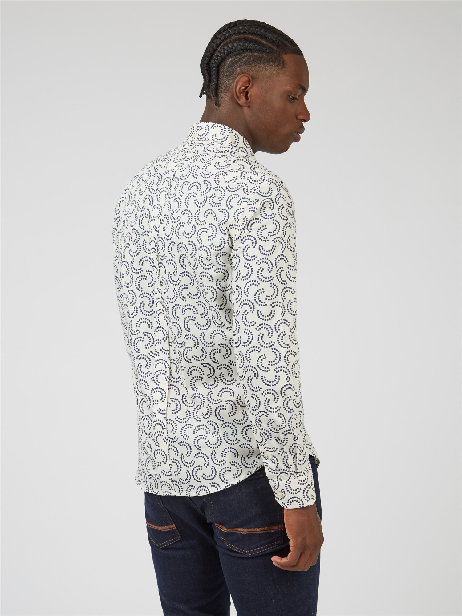 Tania Shirt - Geo Mono