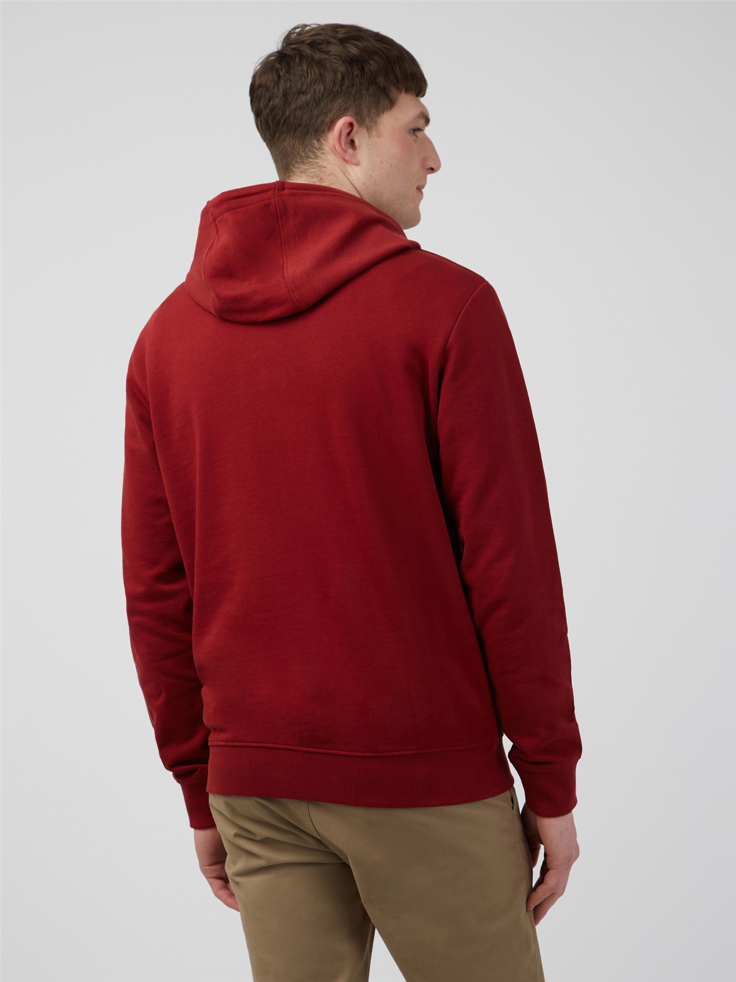 Red Hooded Sweatshirt