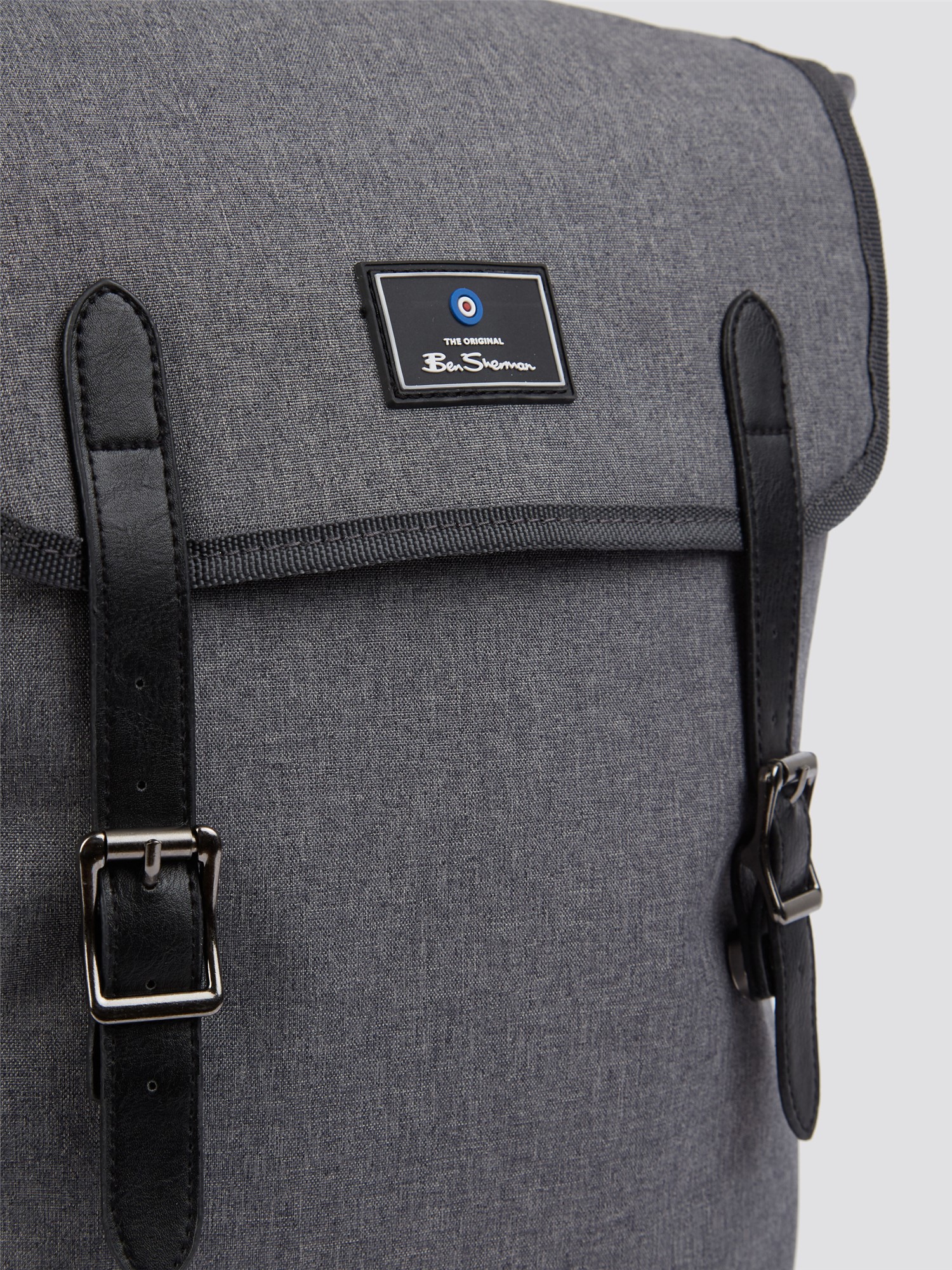 Men s Grey Greaves Backpack Ben Sherman