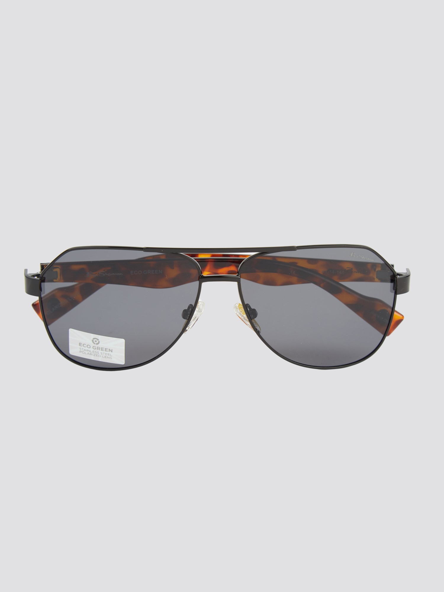 Men s Modern Aviator Tortoiseshell Sunglasses Ben Sherman