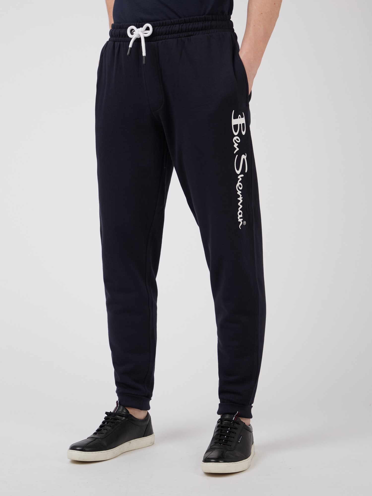 Large Logo Printed Jogging Bottoms