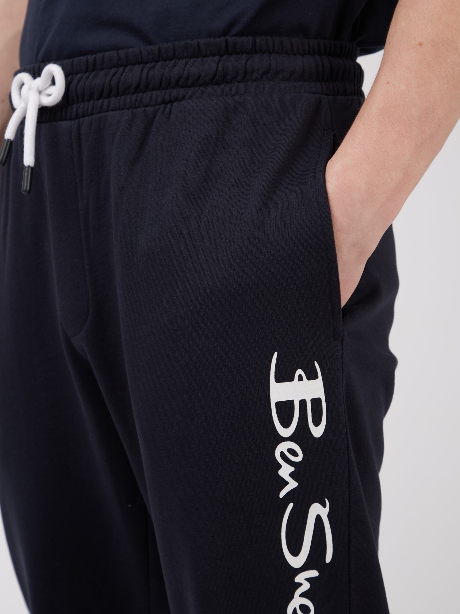 Large Logo Printed Jogging Bottoms