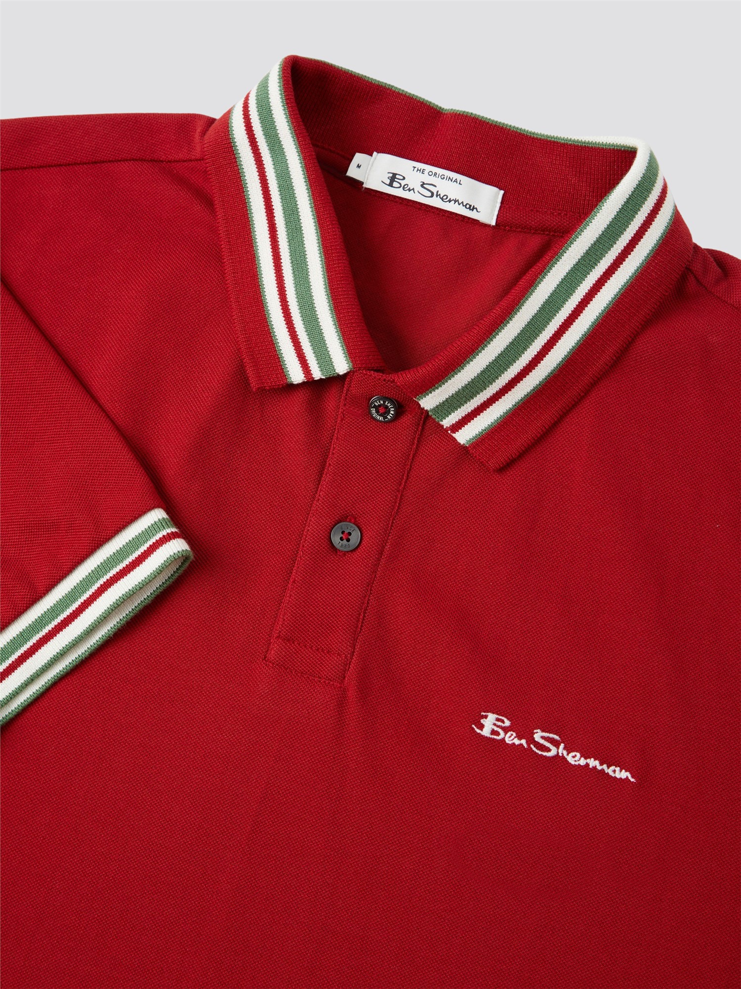 House Collar Polo - Scarlet