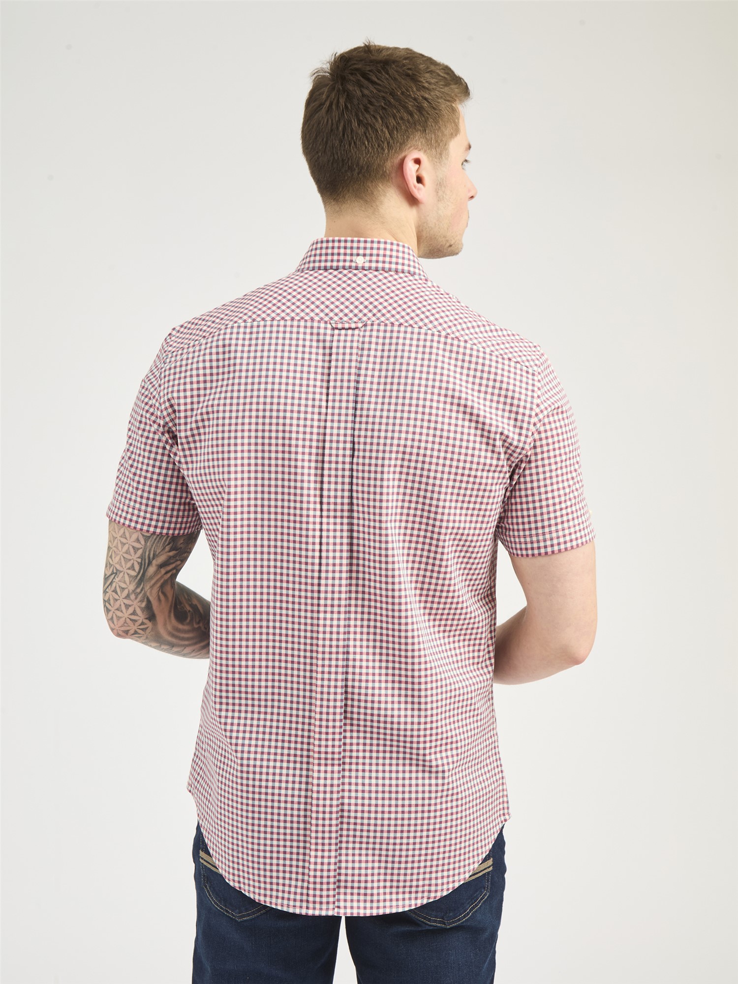 Short Sleeve Signature Gingham Shirt