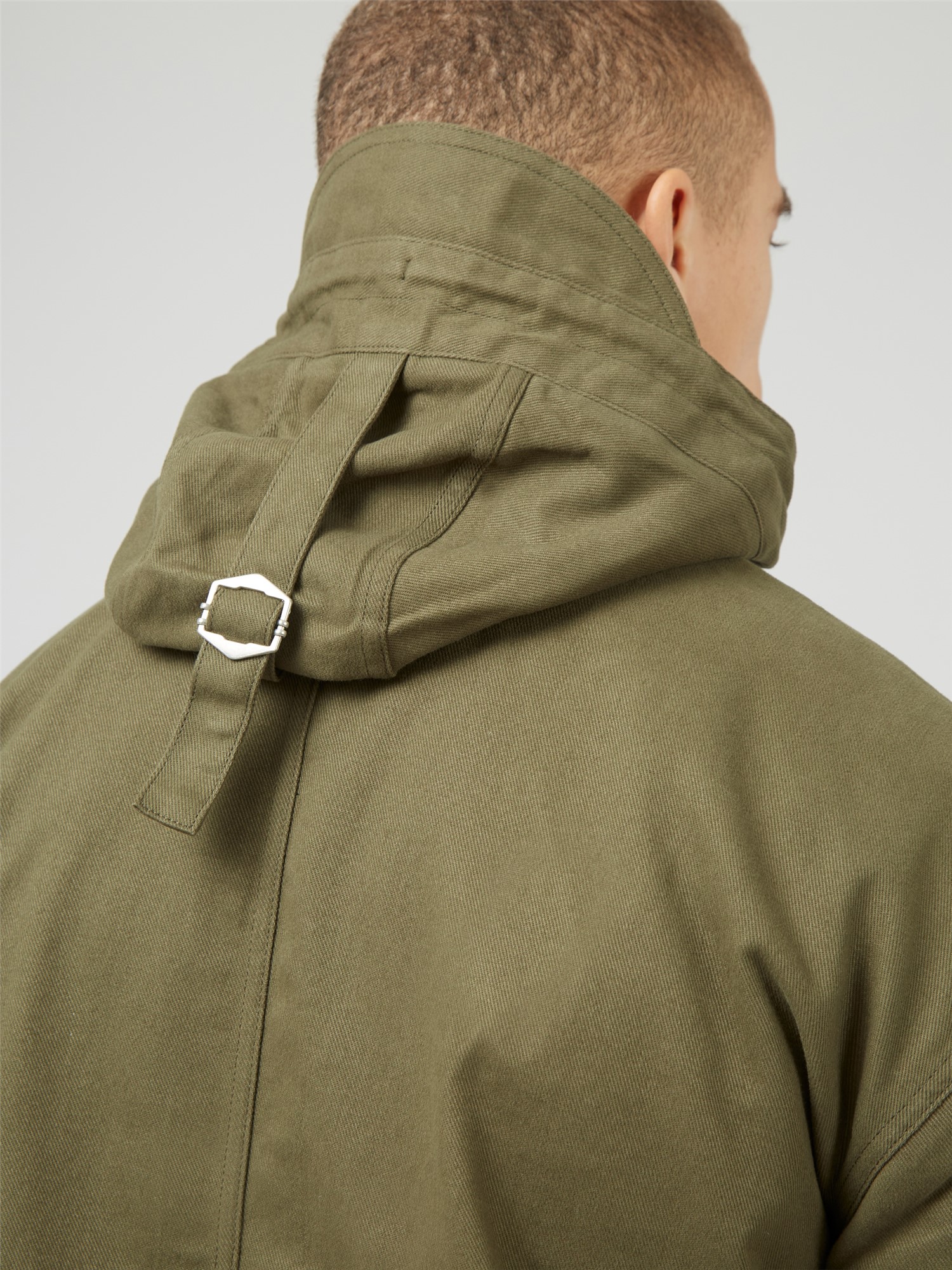 ben sherman parka green