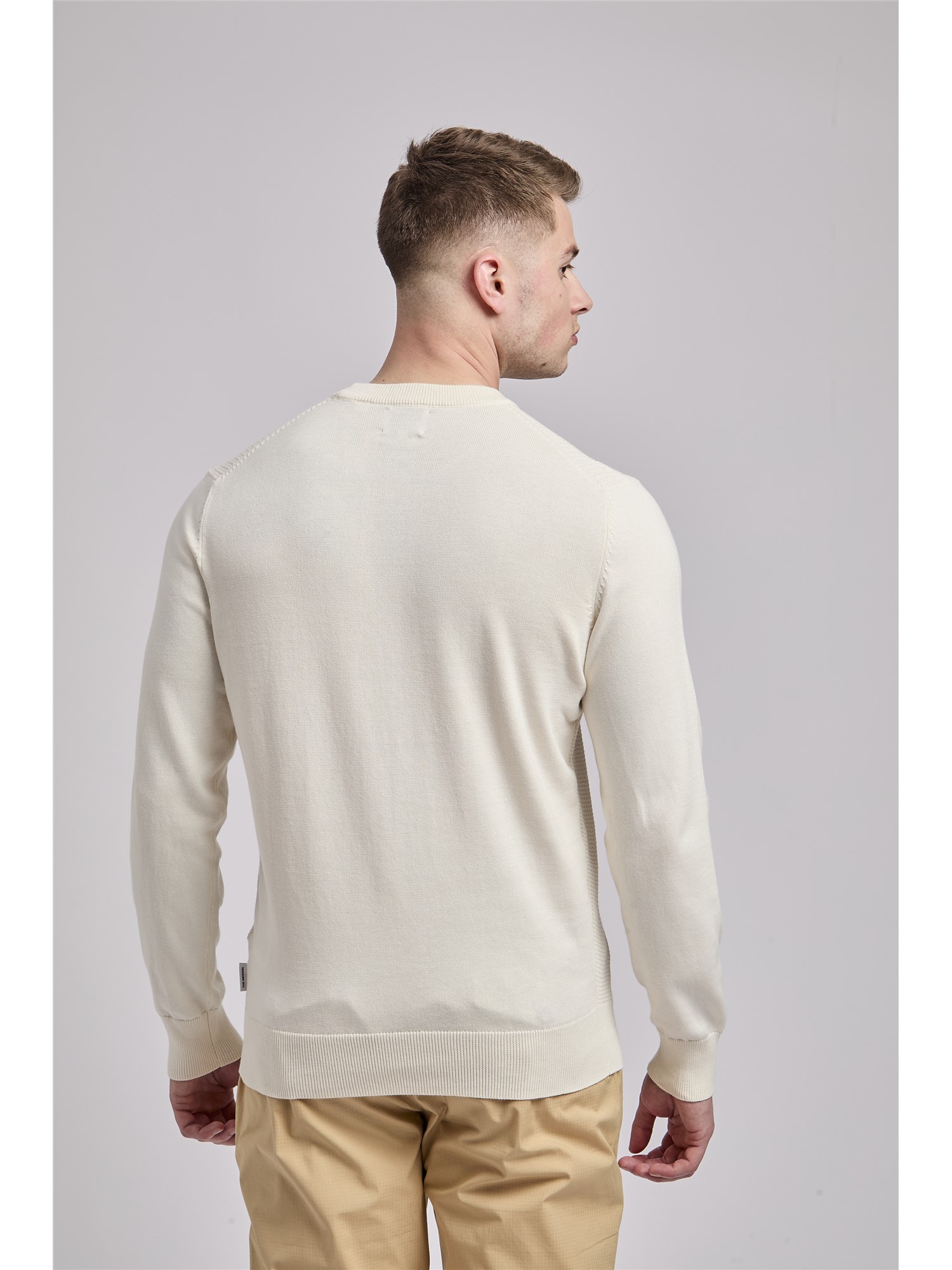 Textured Front Crew