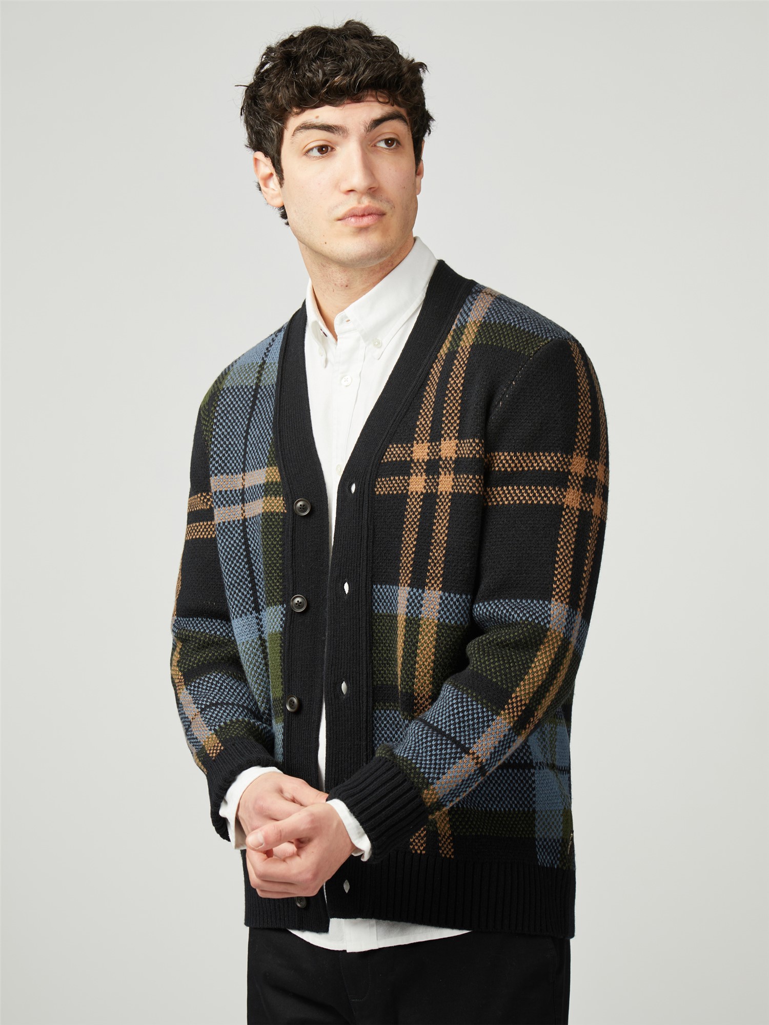 Tartan Cardigan