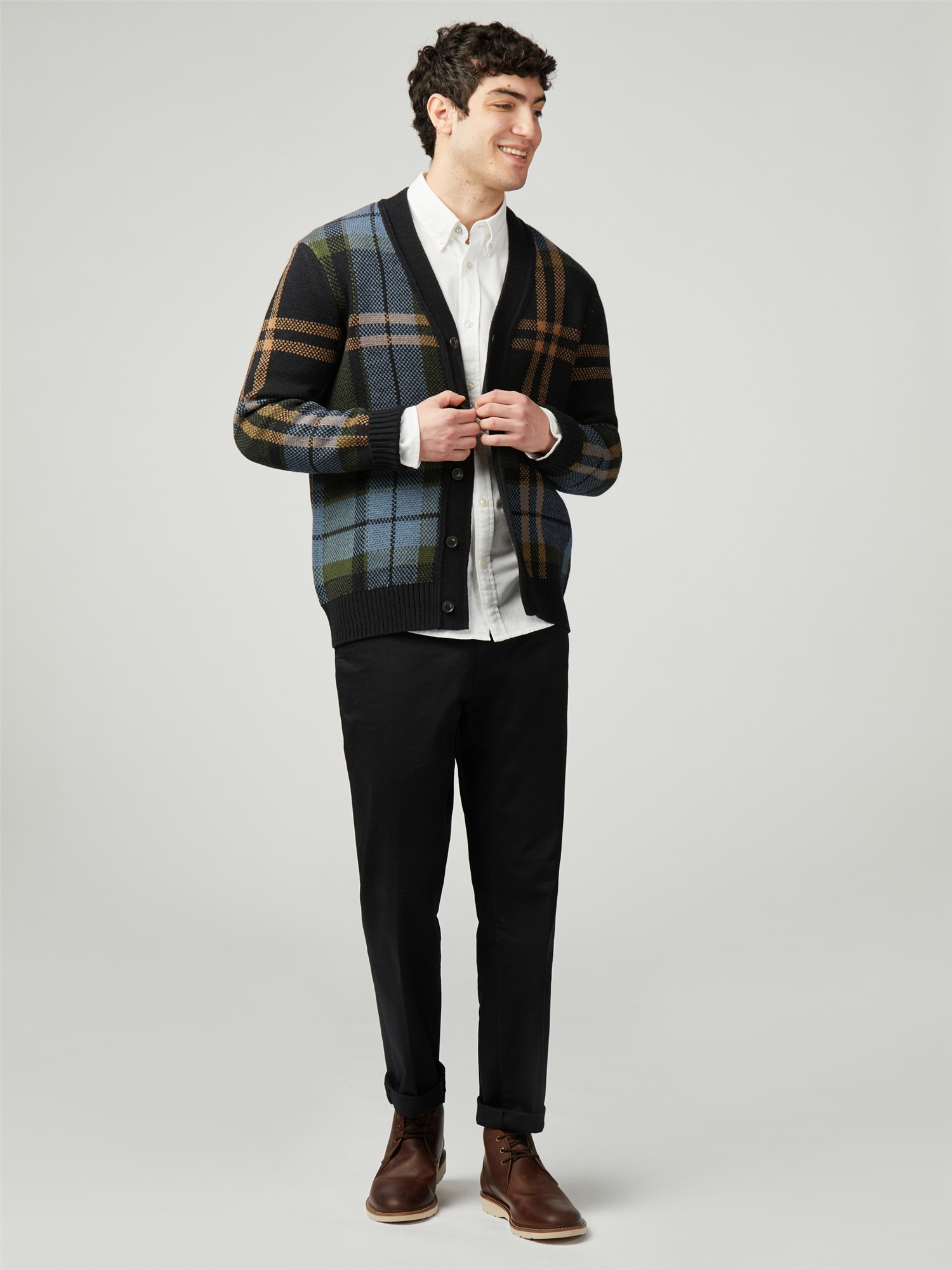Tartan Cardigan
