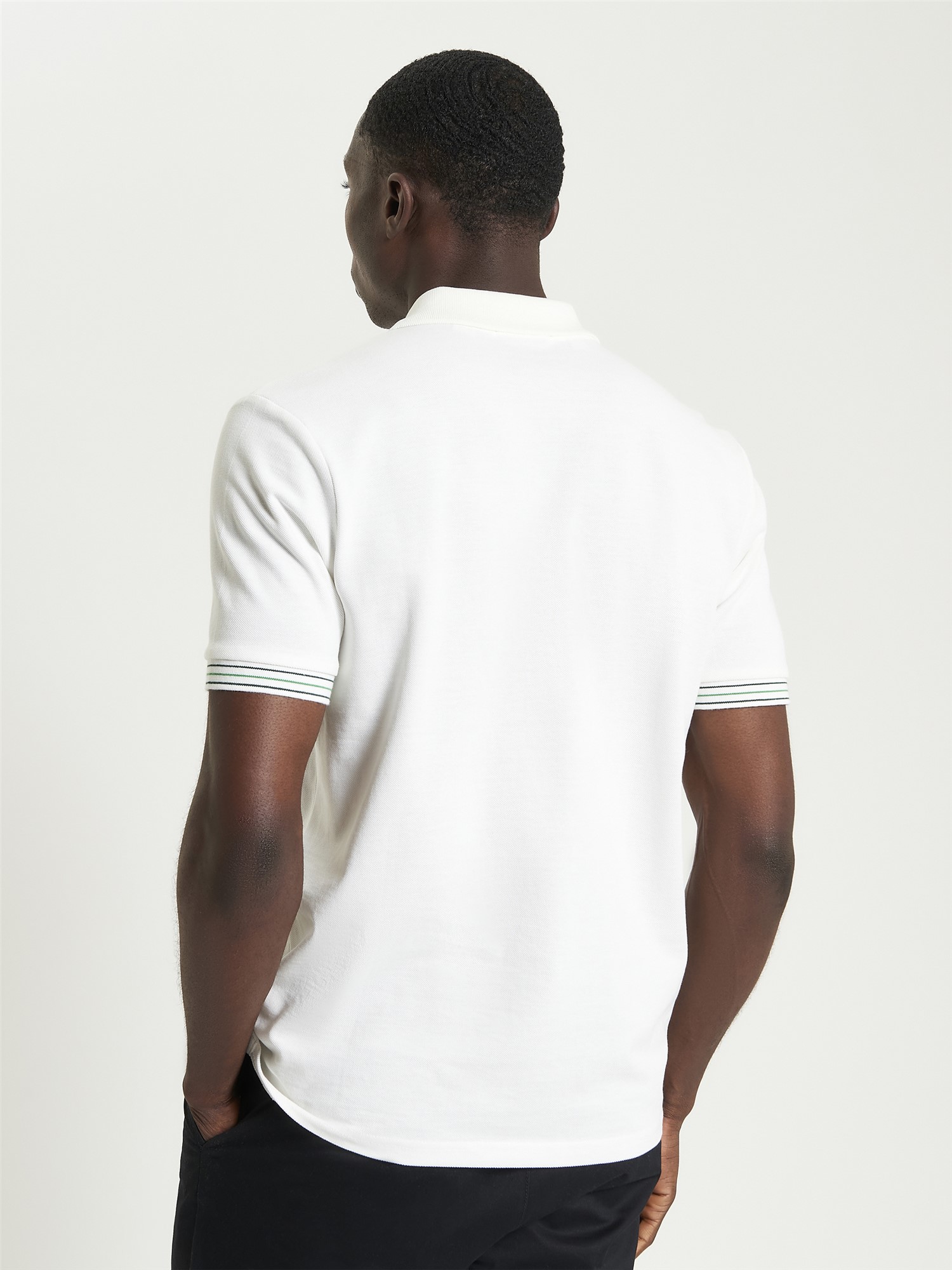 Placket Interest Cotton Polo