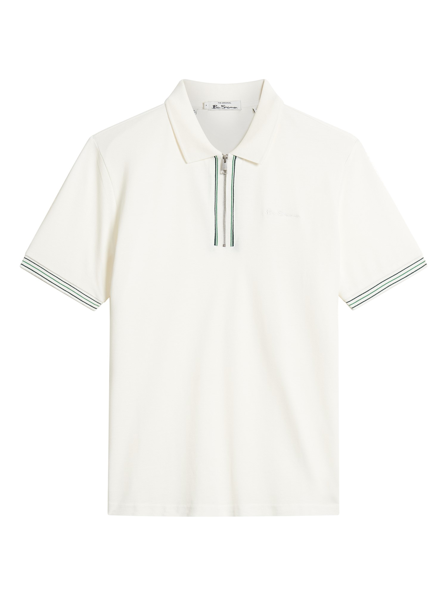 Placket Interest Cotton Polo