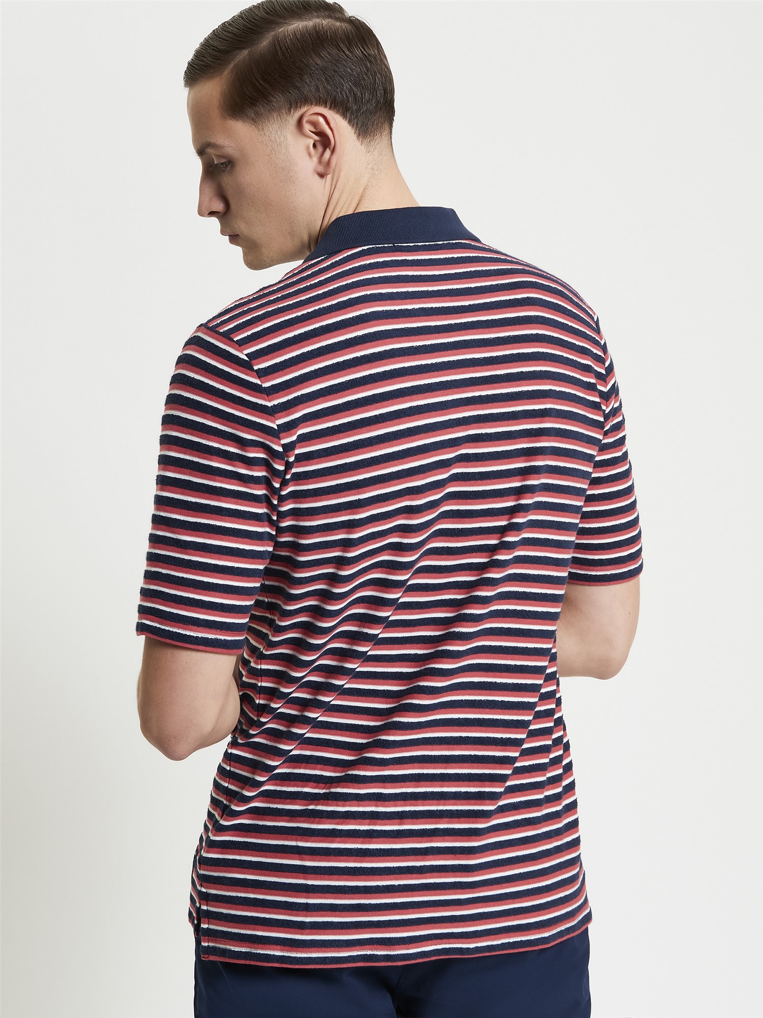 Loopback Stripe Polo