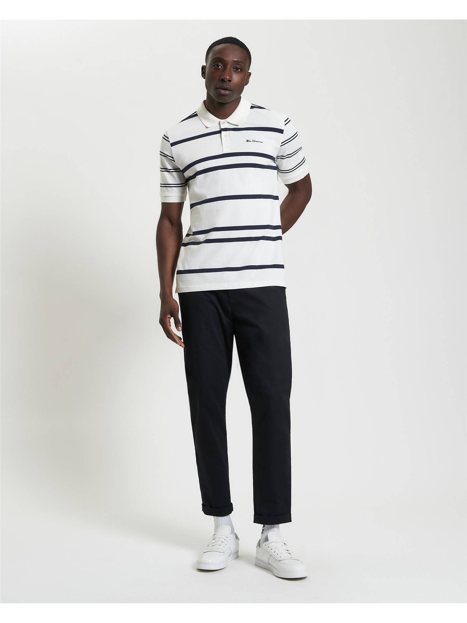 Mixed Stripe Polo
