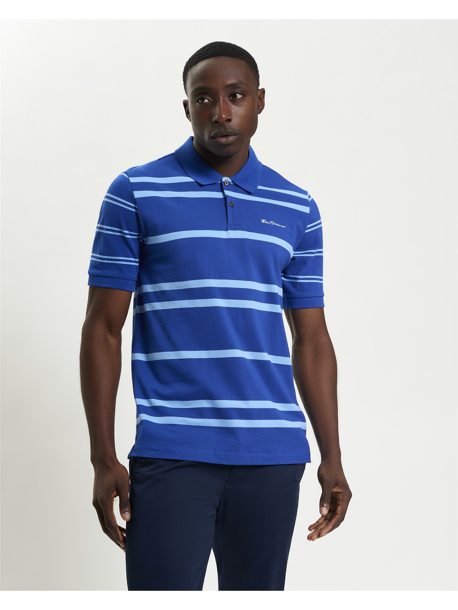 Mixed Stripe Polo