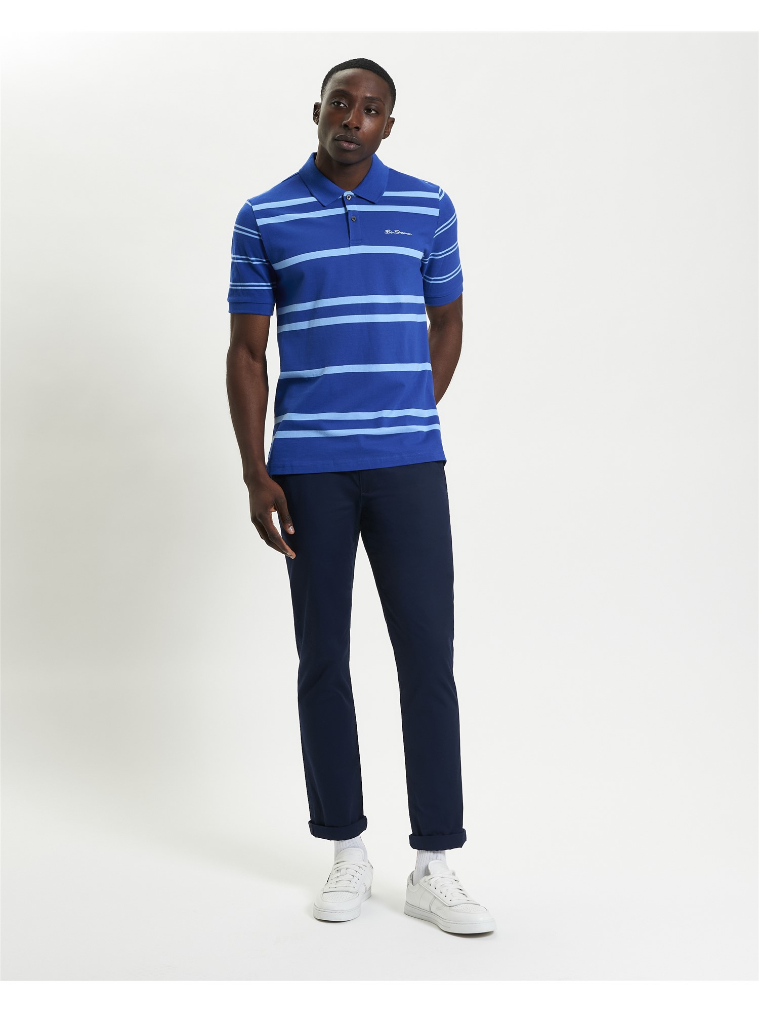 Mixed Stripe Polo