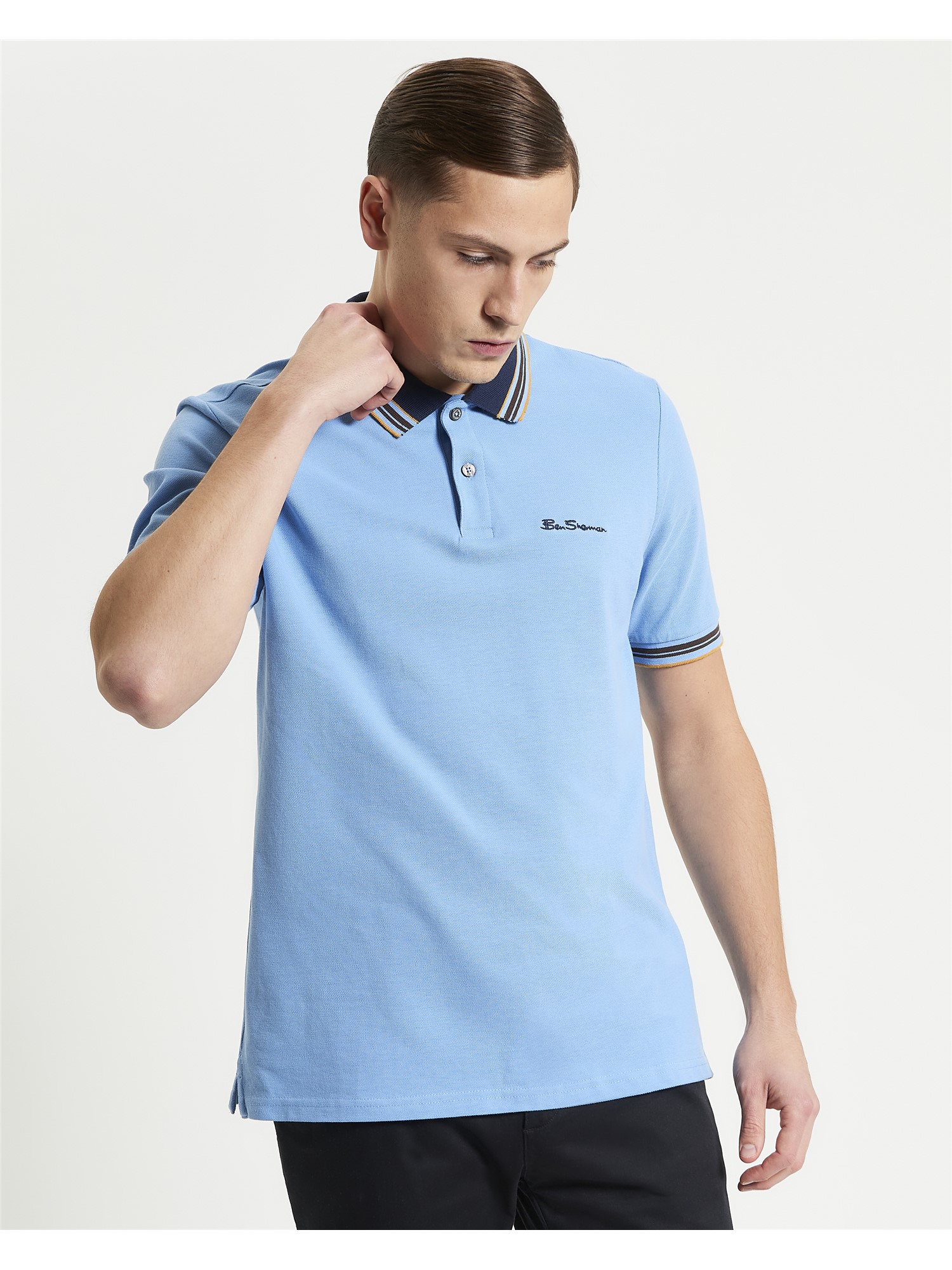House Collar Logo Polo
