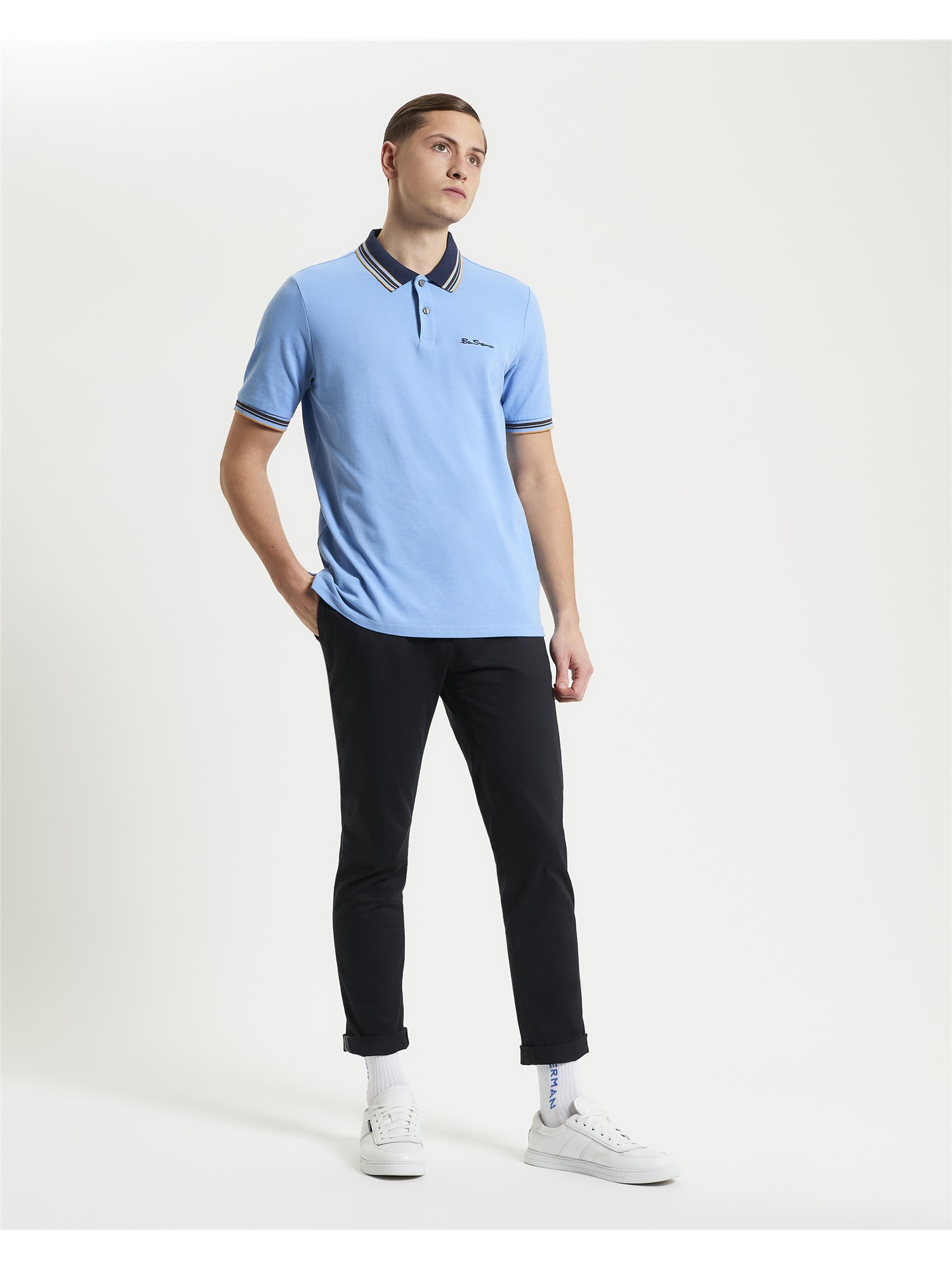 House Collar Logo Polo