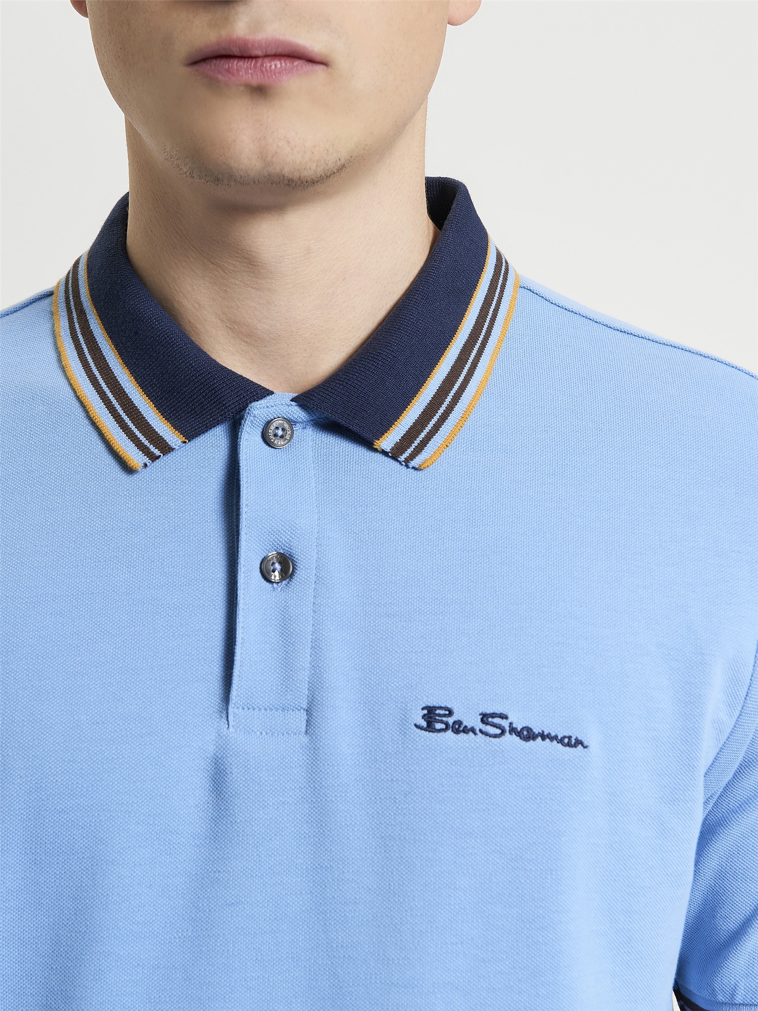 House Collar Logo Polo