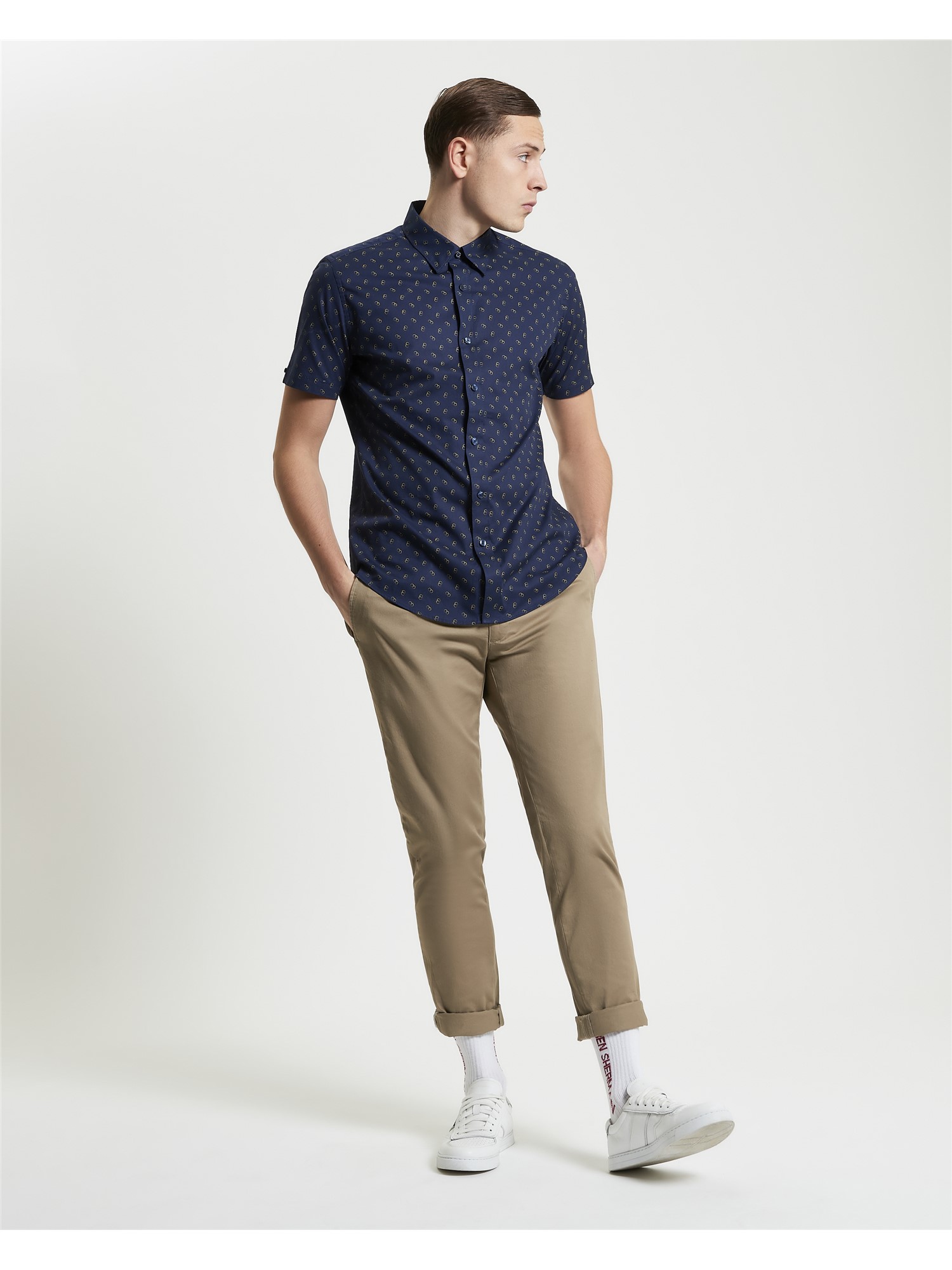 Stipple Print Shirt