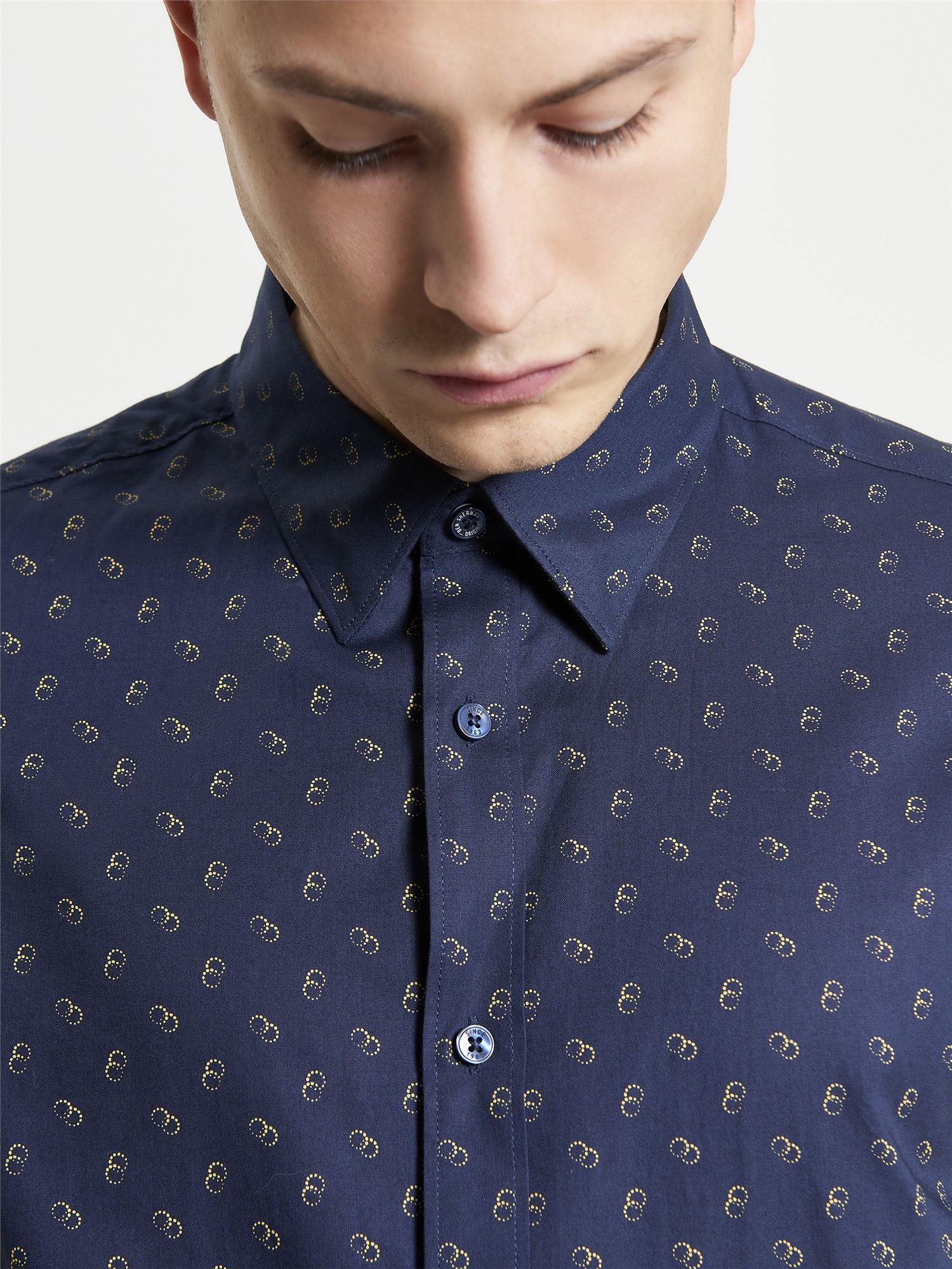 Stipple Print Shirt