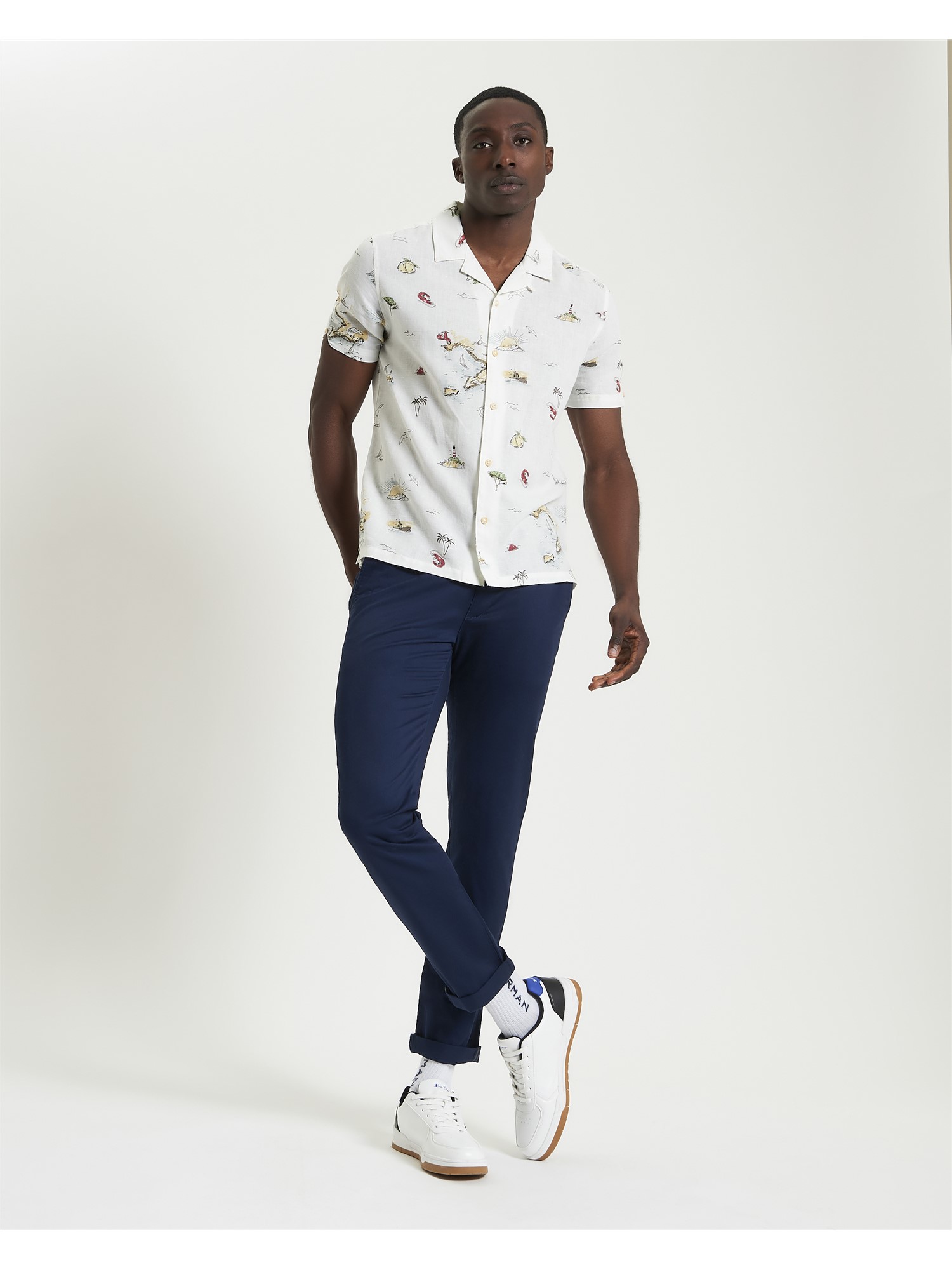 Brighton To Amalfi Print Shirt